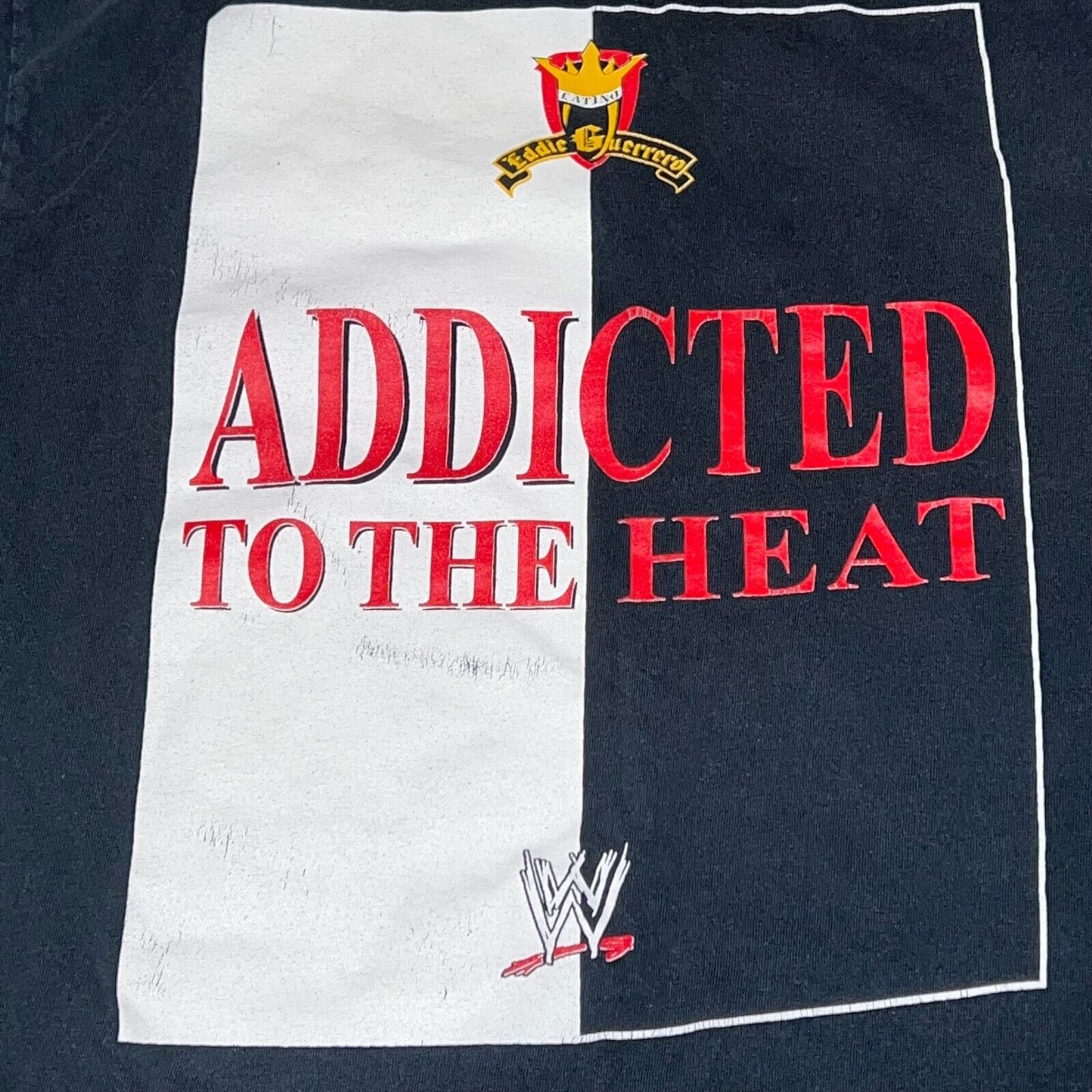 Gildan Vintage Eddie Guerrero WWE Latino Heat Shirt Men's Medium Size US M / EU 48-50 / 2 - 4 Thumbnail