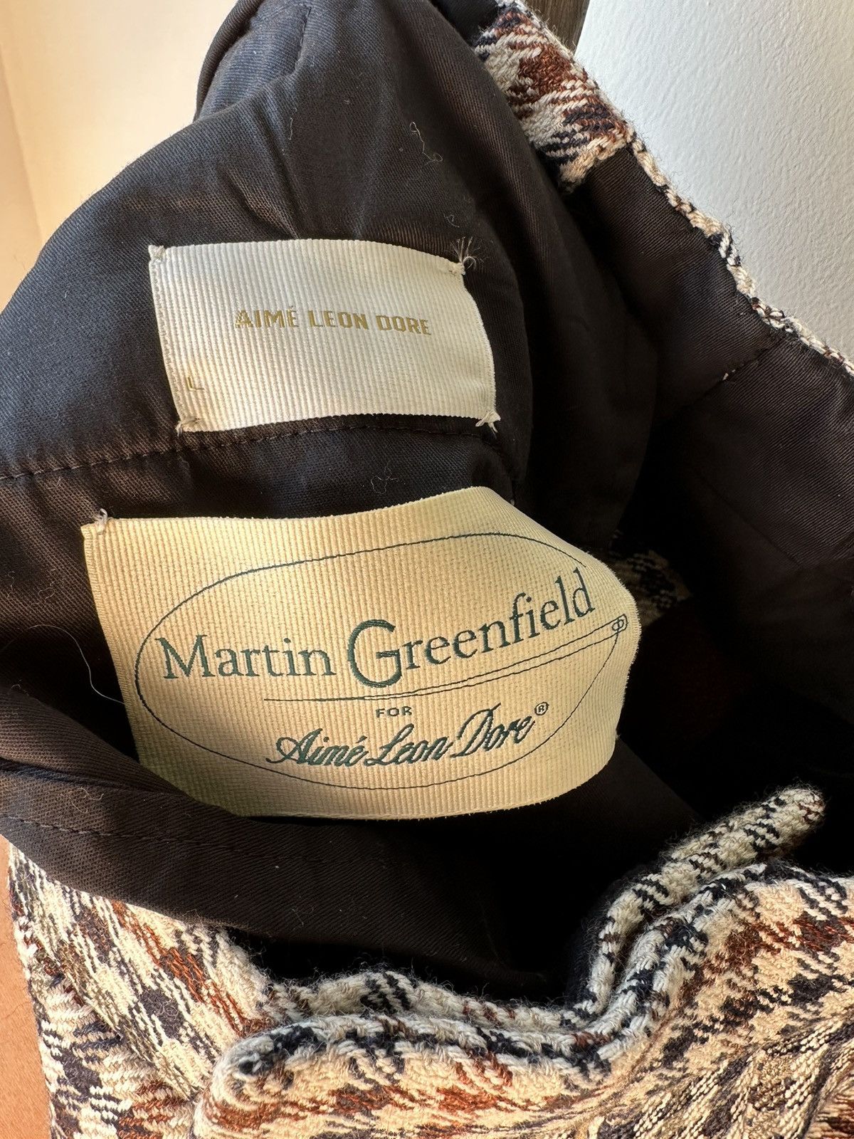 Aime Leon Dore × Loro Piana × Martin Greenfield Aime Leon Dore Loro Piana Zelander suit Pants Size 40L - 7 Thumbnail
