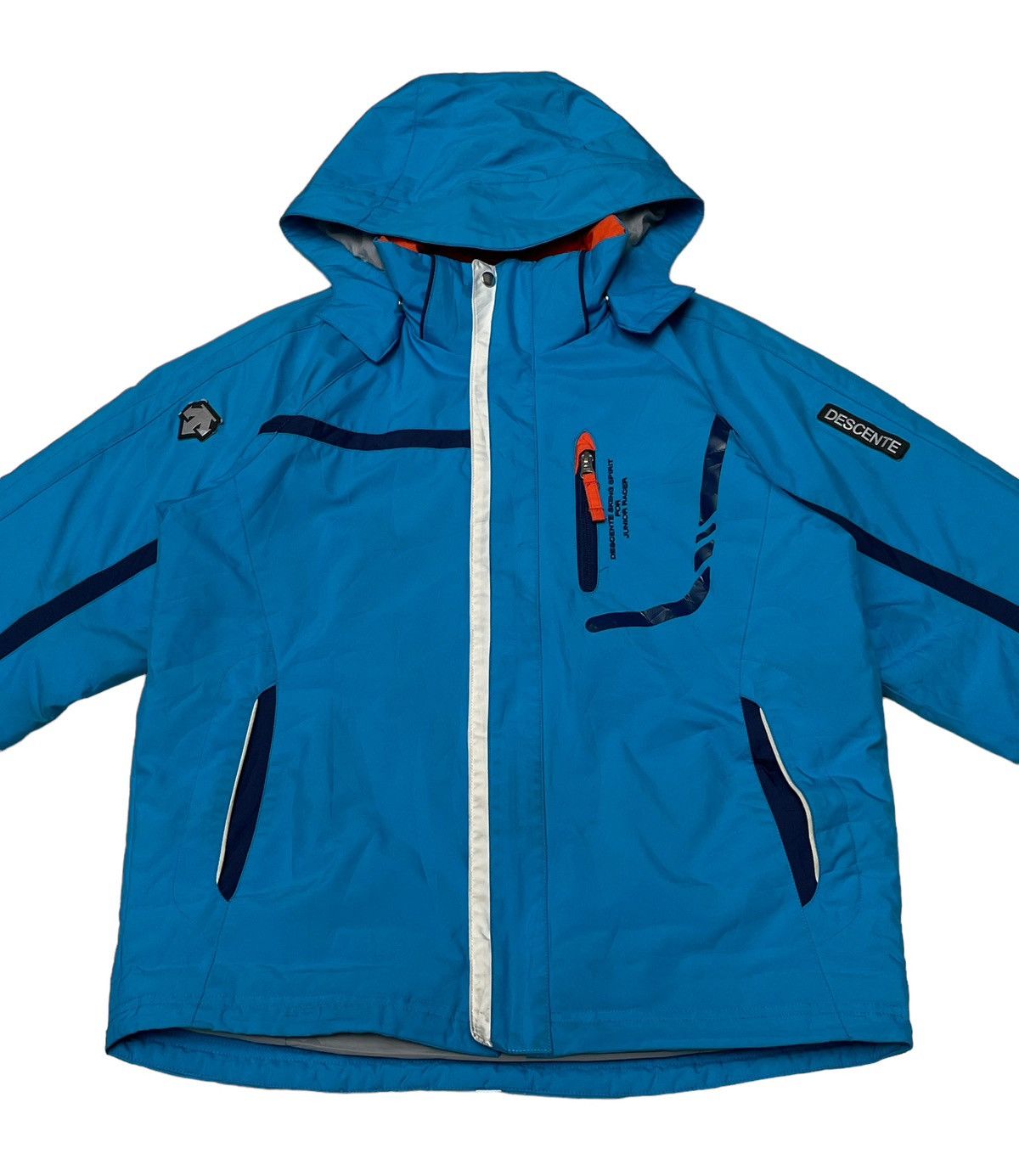 Descente × Vintage Vintage Brand Descente Heat Navy Ski Jacket 1990s Size US S / EU 44-46 / 1 - 4 Thumbnail