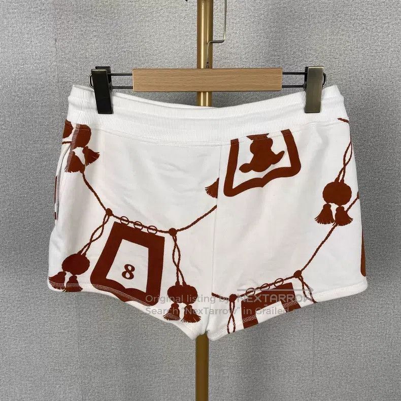 Hermes Hermes Lantern Print Drawstring Short Pants Size 25" / US 0 / IT 36 - 2 Thumbnail