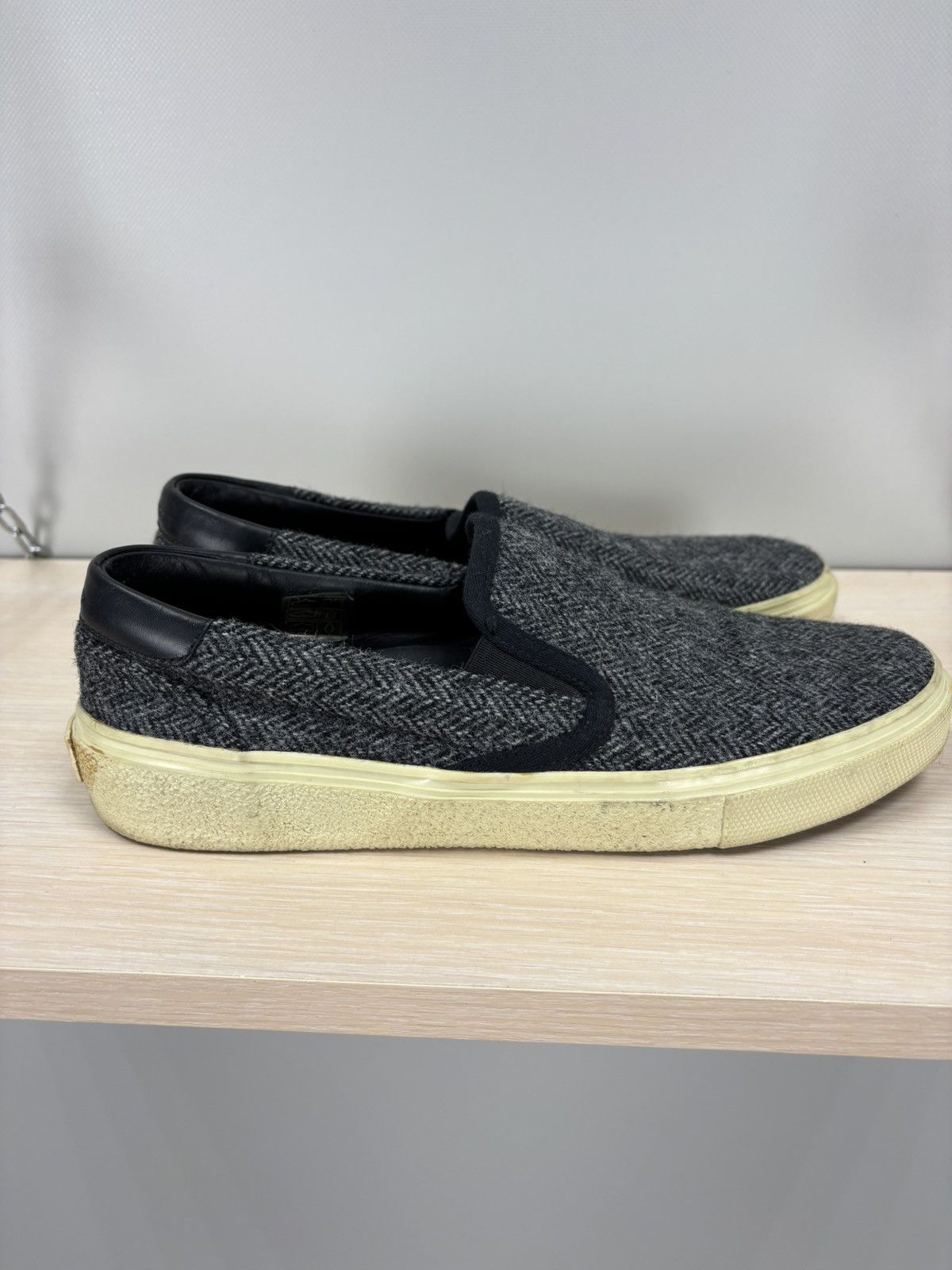 Saint Laurent Paris × Yves Saint Laurent Womens shoes Saint Laurent Size 38 1/2 Color Gray Size US 8.5 / IT 38.5 - 6 Thumbnail