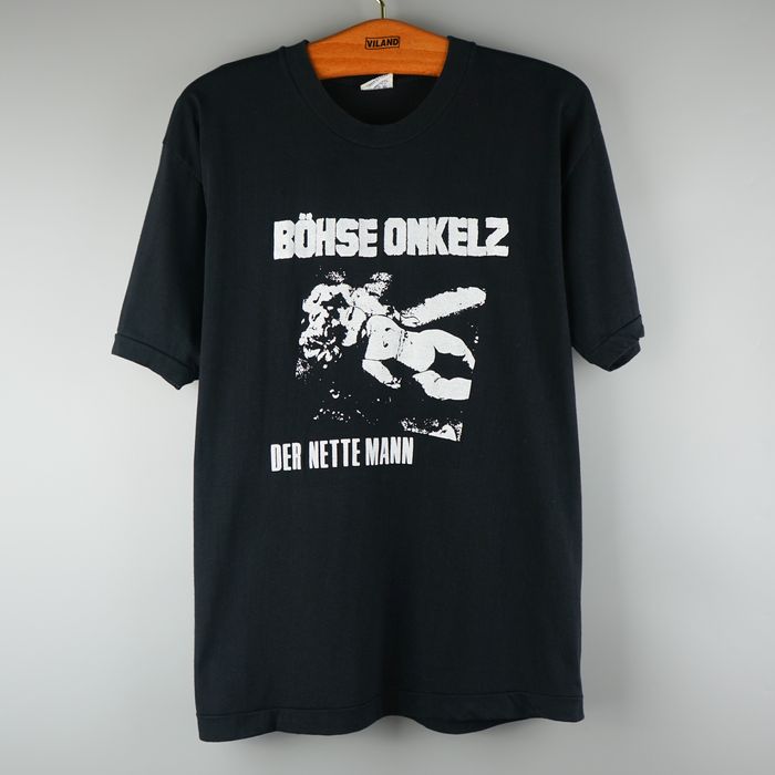 Vintage Vintage 1984 Böhse Onkelz TShirt Der nette Mann Grailed