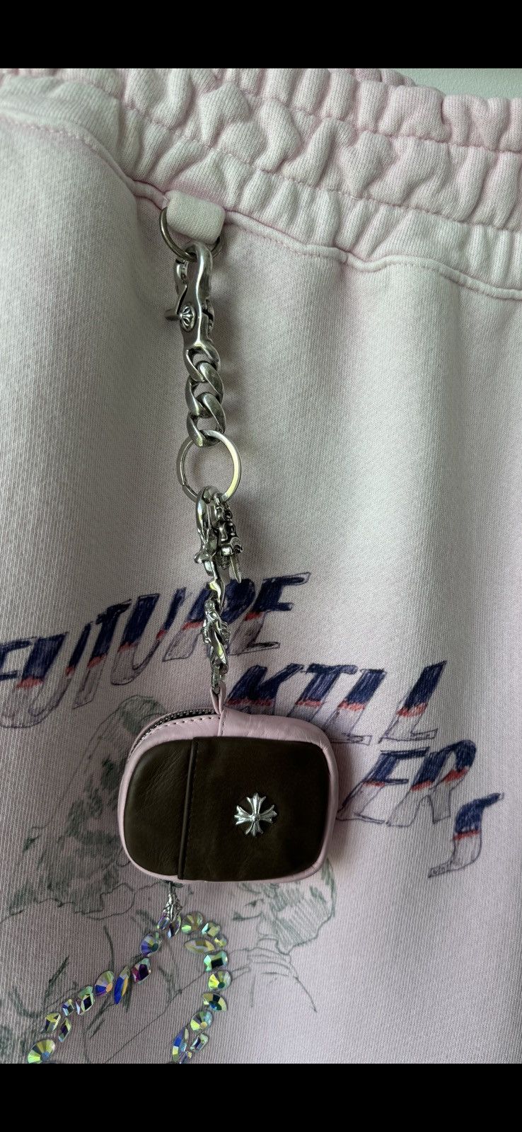Chrome Hearts CHROME HEARTS WALLET MICRO TAKA AIRPOD CASE Size ONE SIZE - 12 Thumbnail