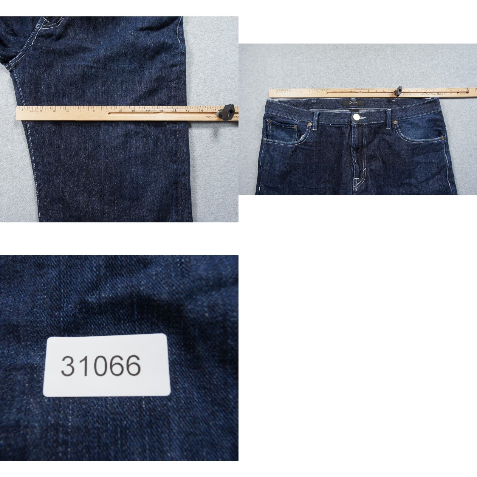 Sean John Sean John Jeans 40x32 Denim Baggy 5-Pocket Mens Blue Hip Hop Y2K Cross Distressed Vintage: No Size US 40 / EU 56 - 9 Thumbnail