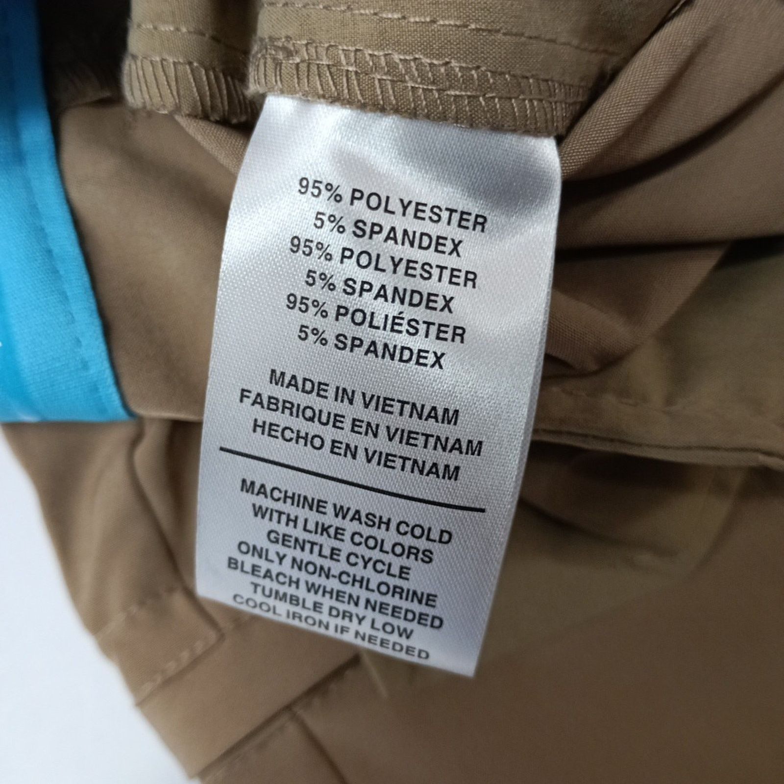 Other Birdie Bound Cargo Shorts Mens 36x9 Khaki Stretch Flex Waist Size US 36 / EU 52 - 4 Thumbnail
