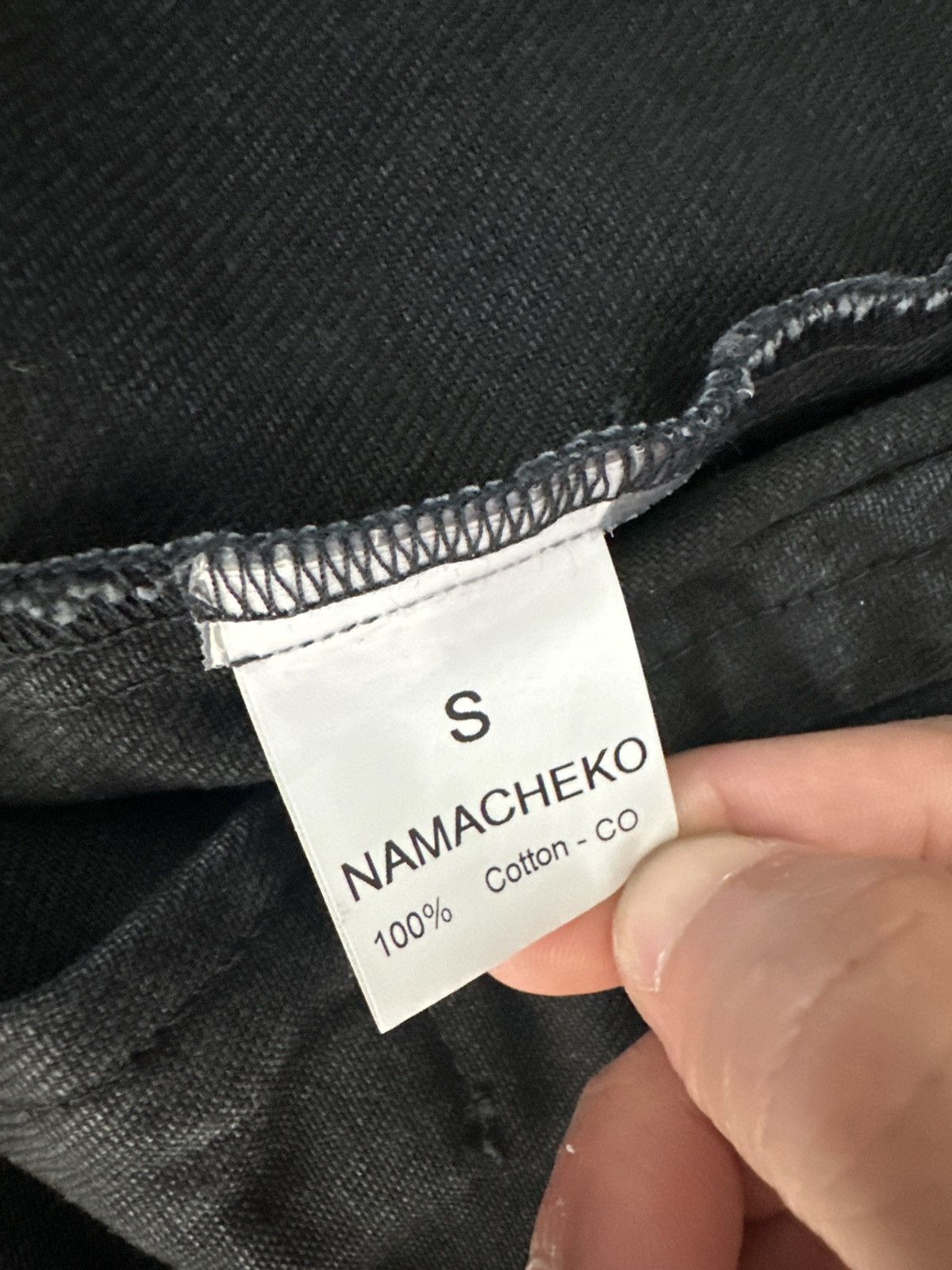 Namacheko Zebra Denim Jacket in Washed Black Size US S / EU 44-46 / 1 - 4 Thumbnail