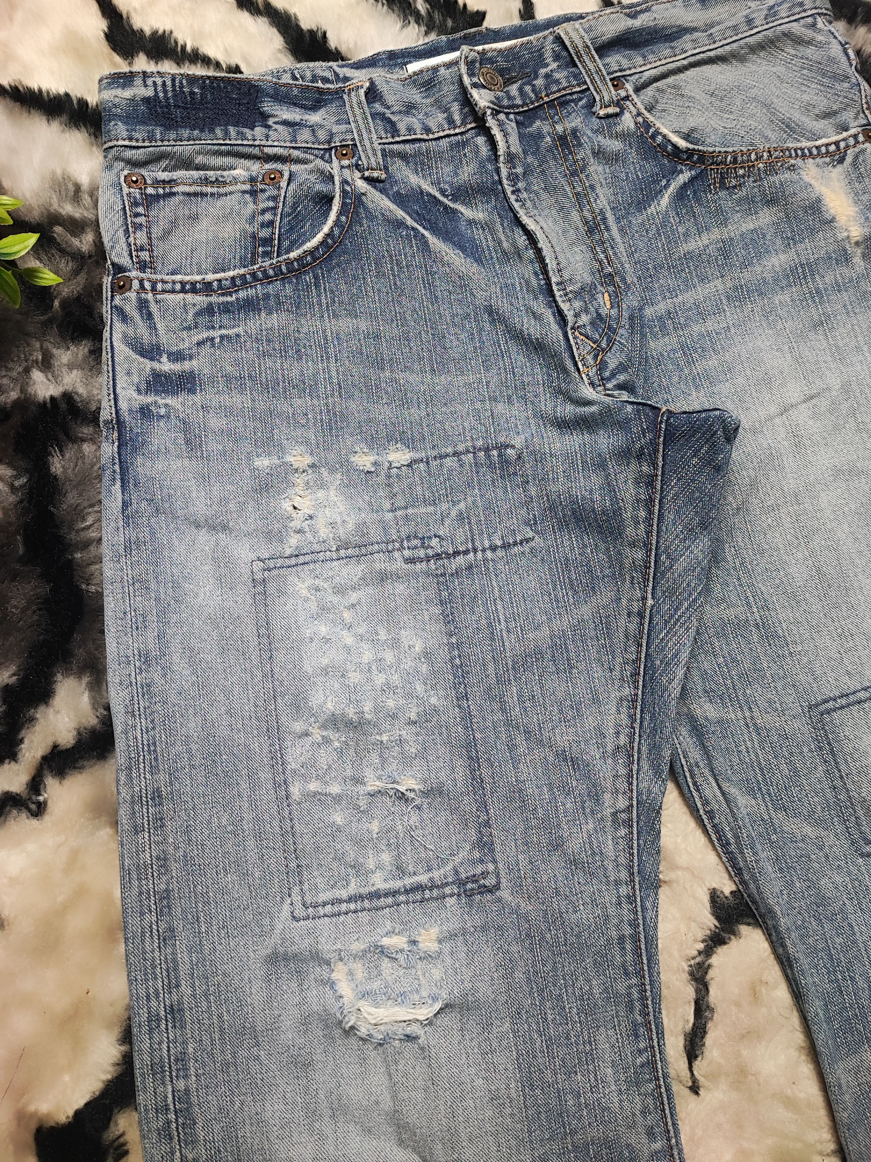 Edwin EDWIN XVS DISTRESS JEANS Size US 32 / EU 48 - 5 Thumbnail
