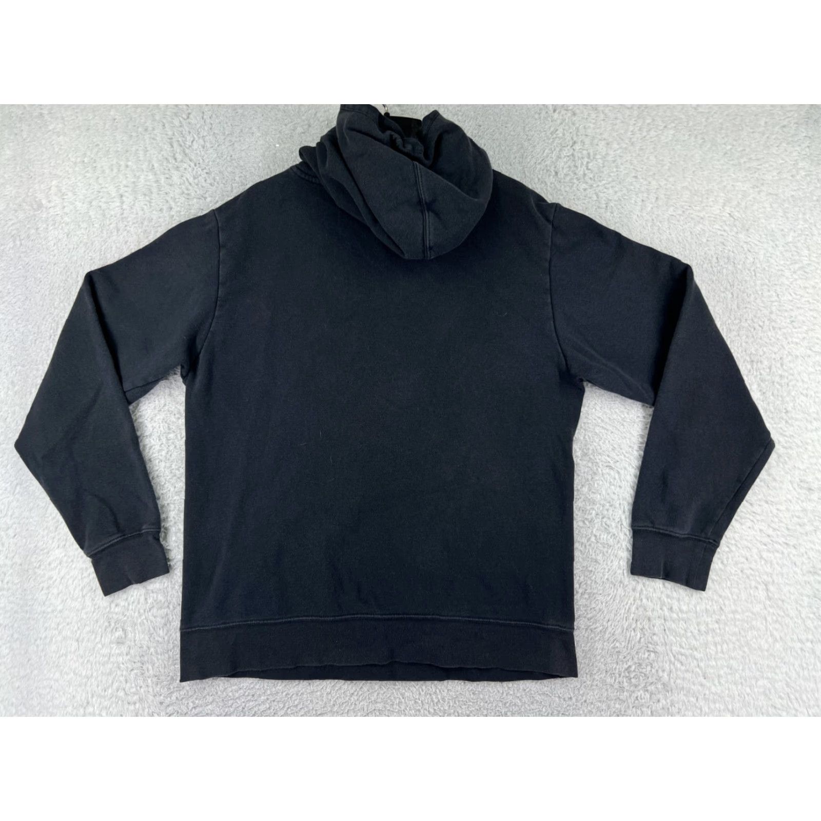 The North Face VINTAGE The North Face Hoodie Mens M Black Jersey Cotton Blend Logo Pullover Hooded Sweatshirt Shirt Mens Size US M / EU 48-50 / 2 - 2 Thumbnail