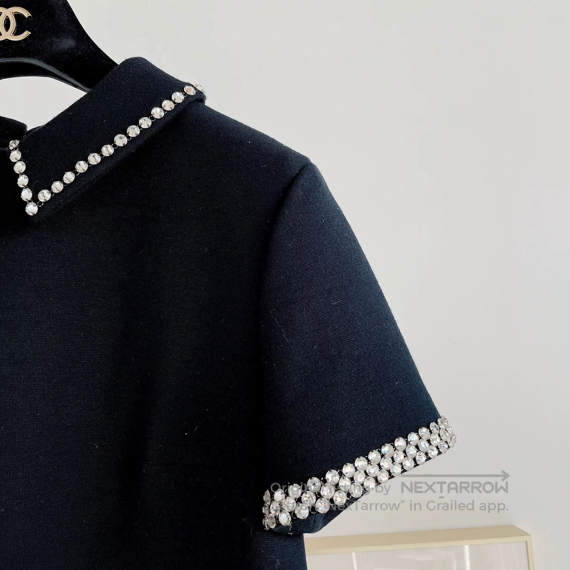 Saint Laurent Paris Saint Laurent Black Pearl. Size S / US 4 / IT 40 - 3 Thumbnail