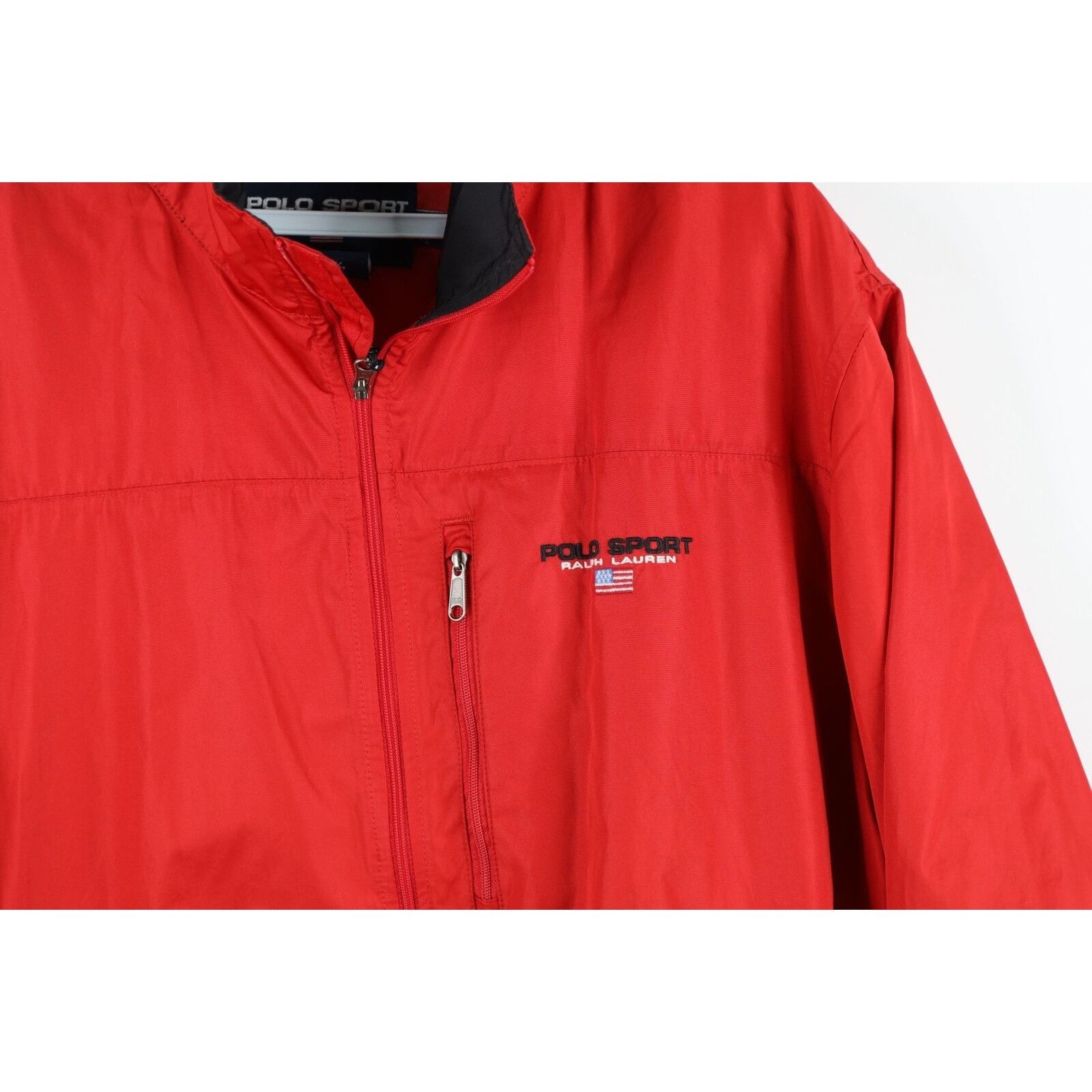 Ralph Lauren × Vintage Vintage 90s Polo Sport Ralph Lauren Windbreaker Size US M / EU 48-50 / 2 - 5 Thumbnail