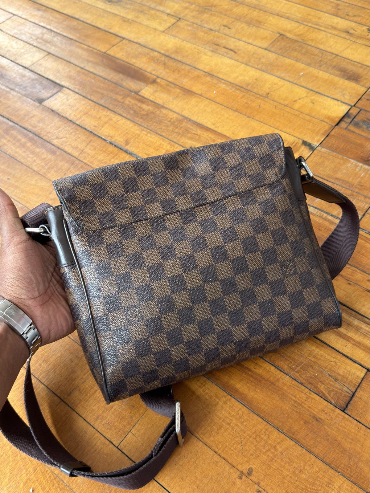 Louis Vuitton Louis Vuitton Messenger PM ebony Damier Size ONE SIZE - 7 Thumbnail
