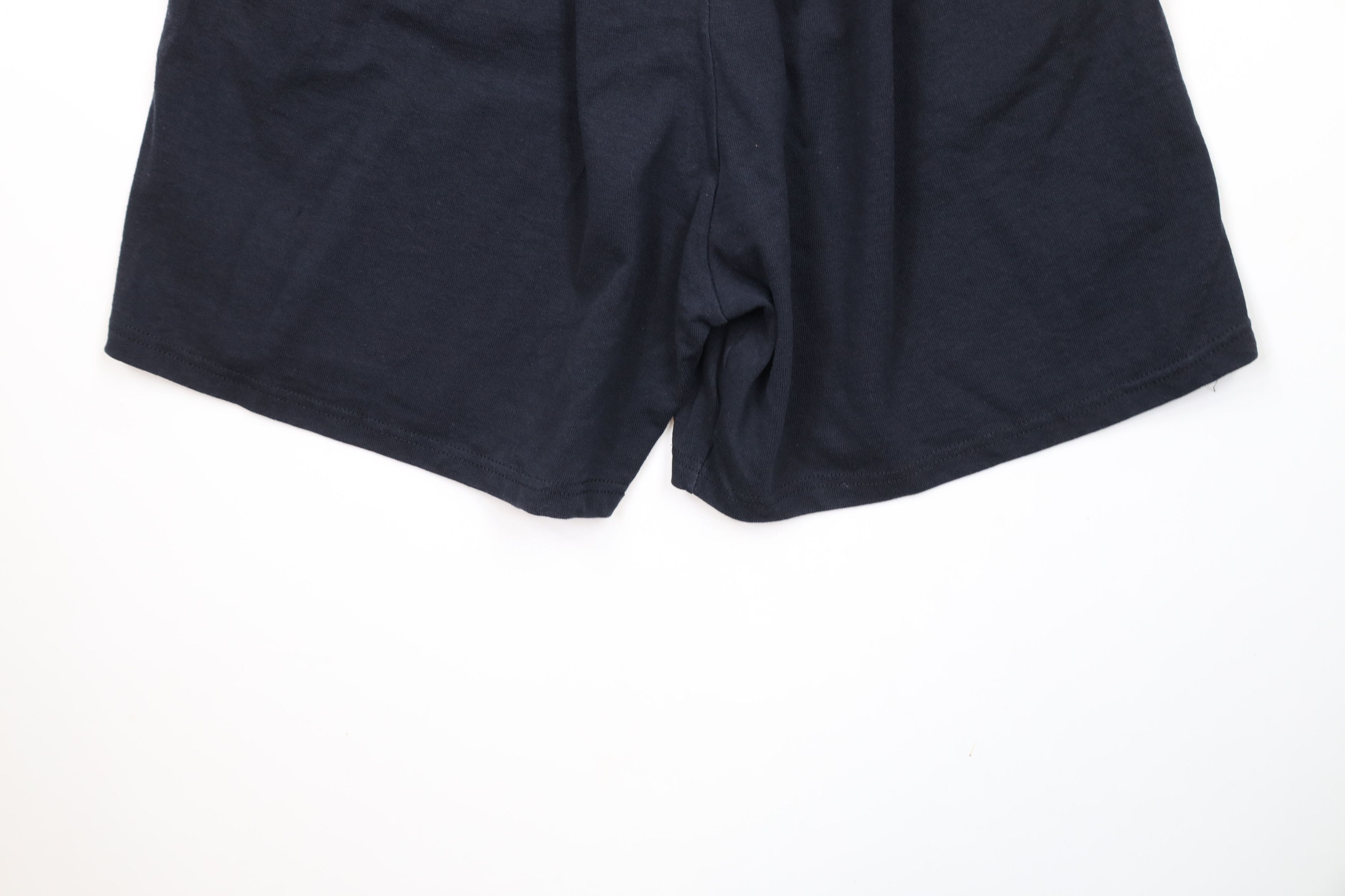 Champion × Vintage Vintage 90s Champion Above Knee Heavyweight Shorts Black Size US 36 / EU 52 - 13 Thumbnail