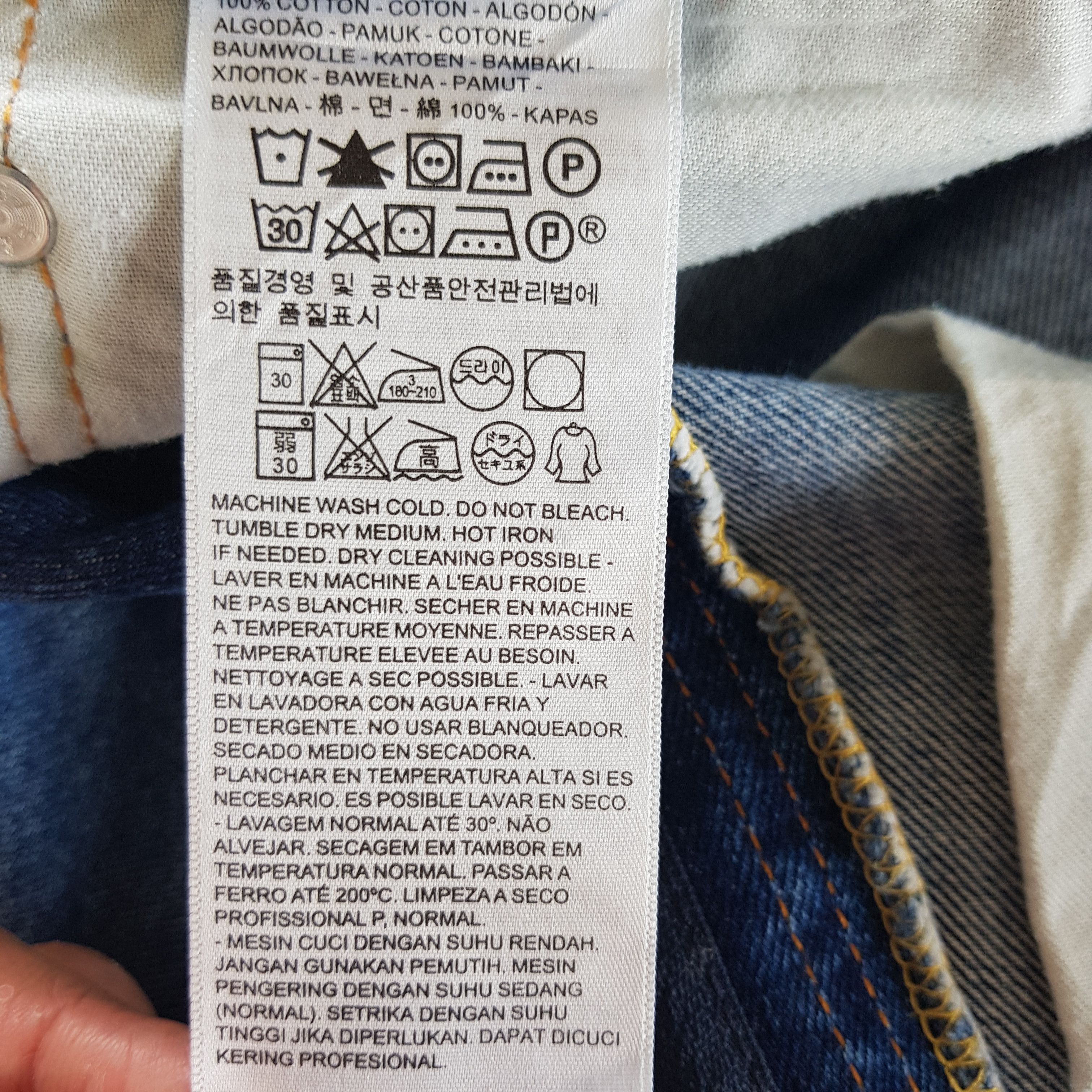 Levi's Vintage Dirty Levis 505 Jeans Released Hem Levi's Denim Size US 34 / EU 50 - 14 Thumbnail