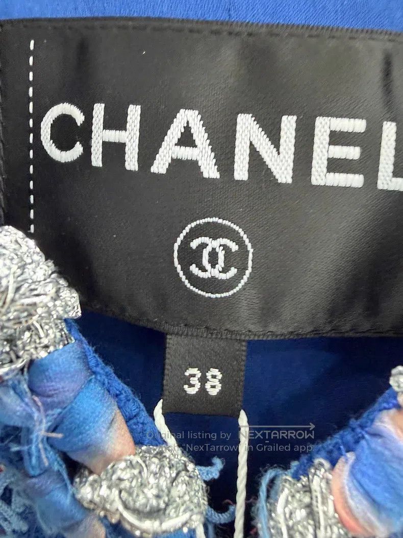 Chanel Chanel Blue coat Size XS / US 0-2 / IT 36-38 - 4 Thumbnail