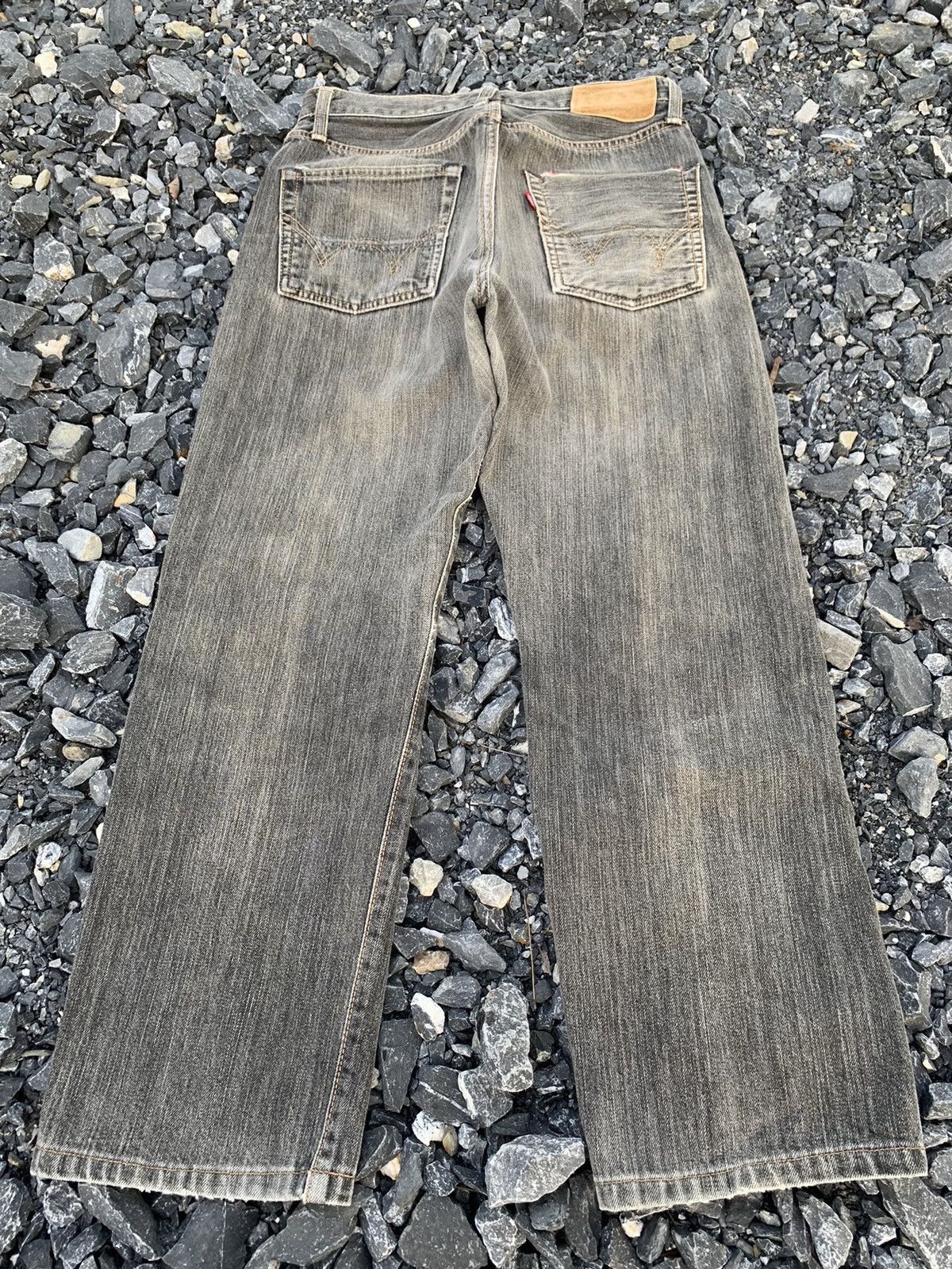 Kapital VINTAGE EDWIN 505s SELVEDGE FADED JAPANESE DISTRESSED DENIM Size US 28 / EU 44 - 4 Thumbnail