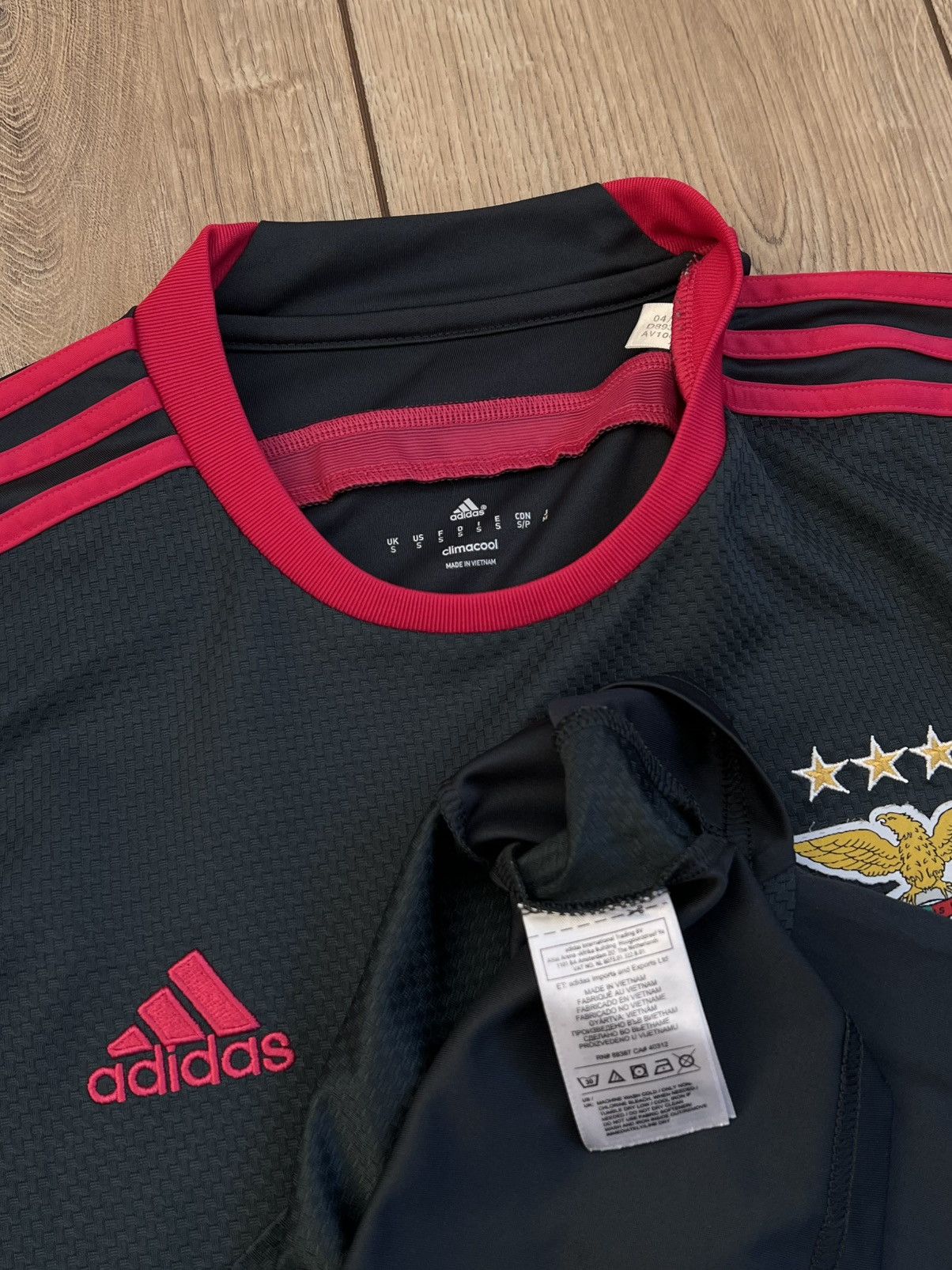 Adidas Adidas SL Benfica 2013/14 Away Soccer Jersey Enzo Perez #8 Size US S / EU 44-46 / 1 - 5 Thumbnail