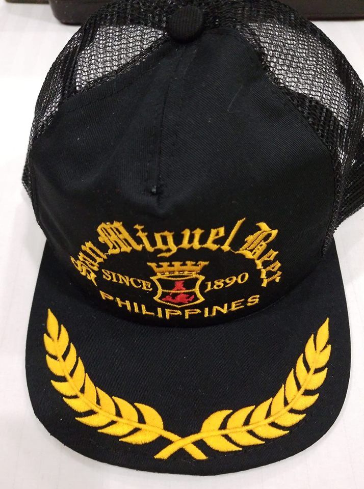 Other San Miguel Beer black cotton mesh ballcap w/gold lettering Size ONE SIZE - 1 Thumbnail