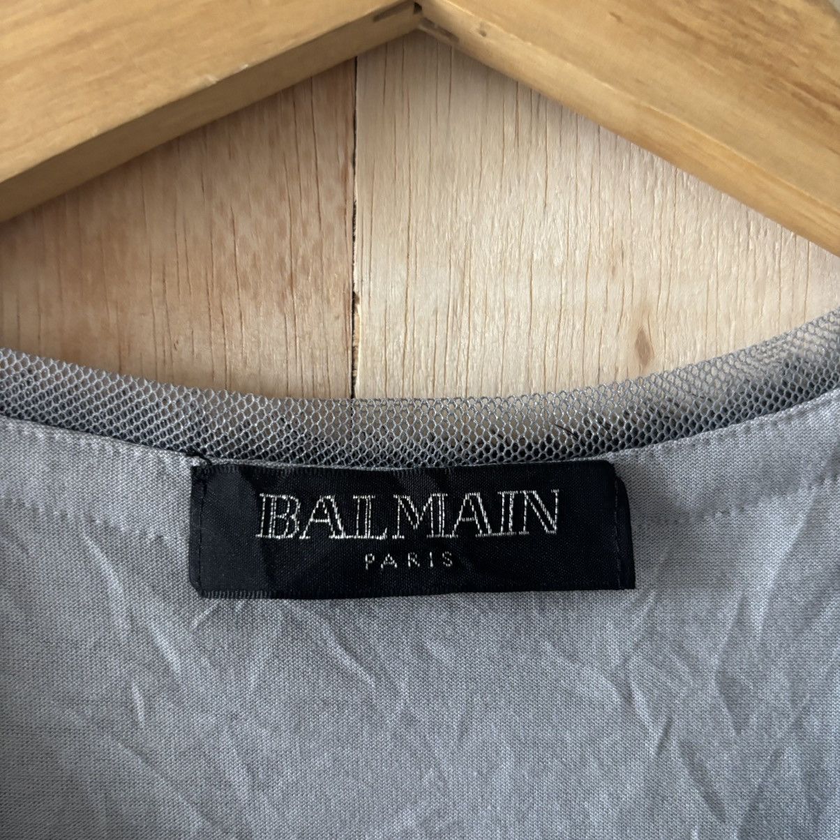 Balmain Balmain Decarnin 2 Layer Blouse Shirts Size M / US 6-8 / IT 42-44 - 3 Thumbnail