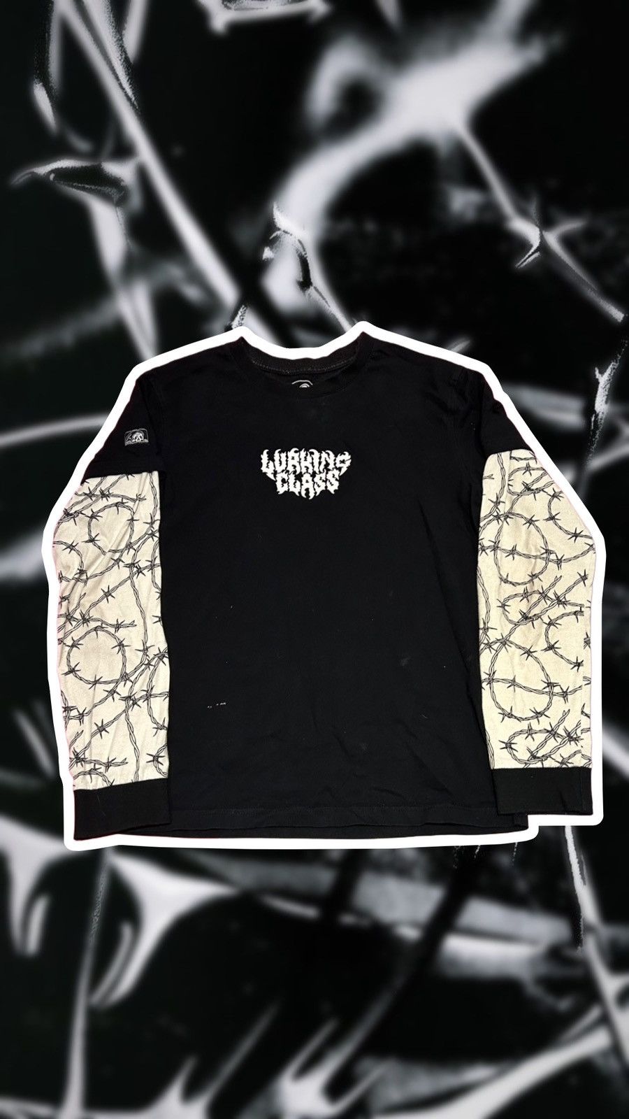 Broken Promises Co. × Lurking Class Lurking Class Barbed Wire Long Sleeve Size US M / EU 48-50 / 2 - 1 Thumbnail