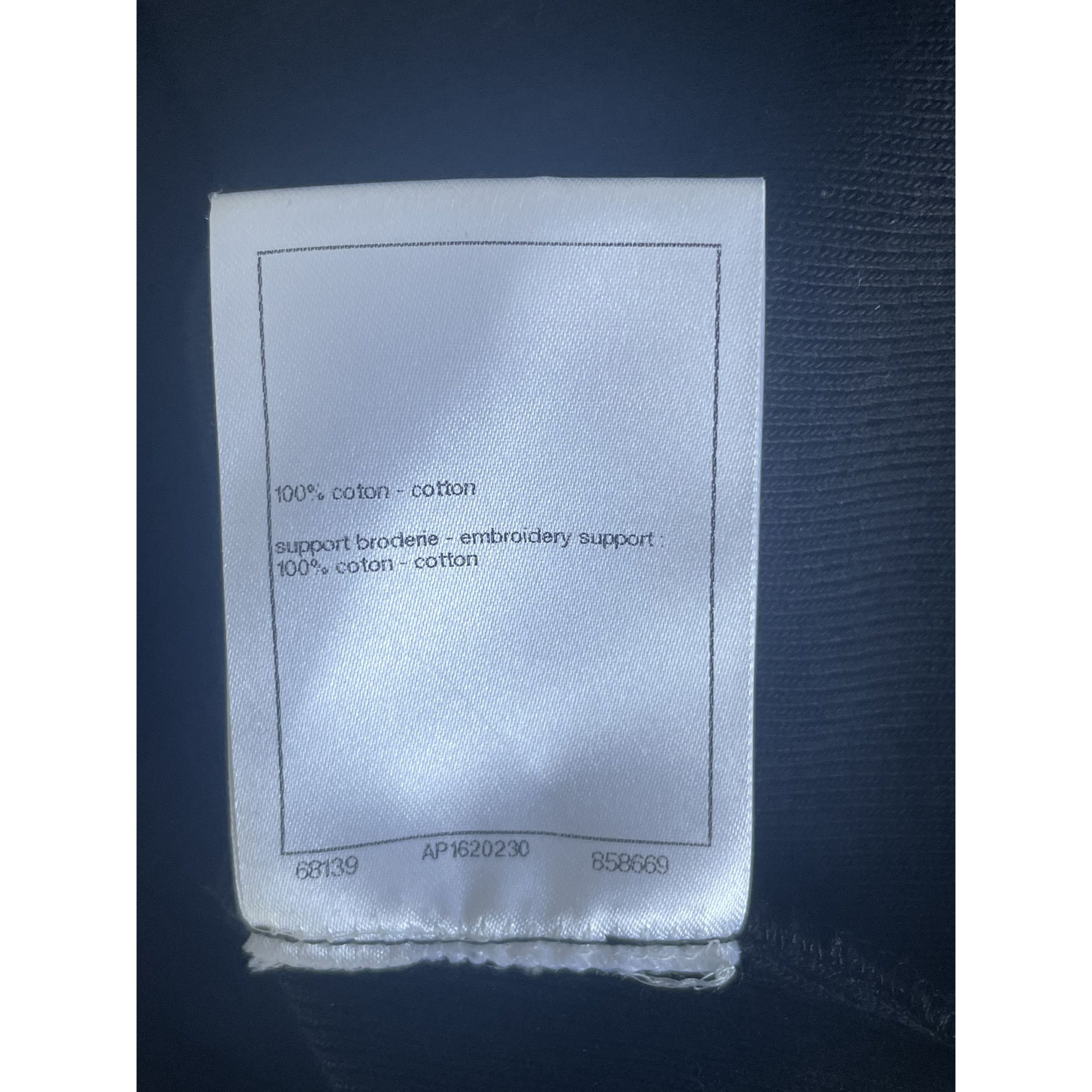 Chanel Chanel Black Camellia Embellished Short Sleeve T-Shirt Women Size XXS / US 00 / IT 34 - 8 Thumbnail