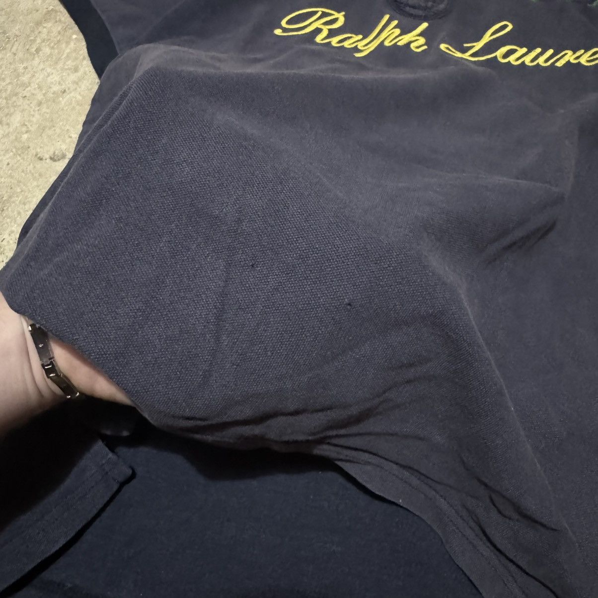 Polo Ralph Lauren × Ralph Lauren Vintage Polo Ralph Lauren y2k embroider spell out big logo Size US XL / EU 56 / 4 - 4 Thumbnail