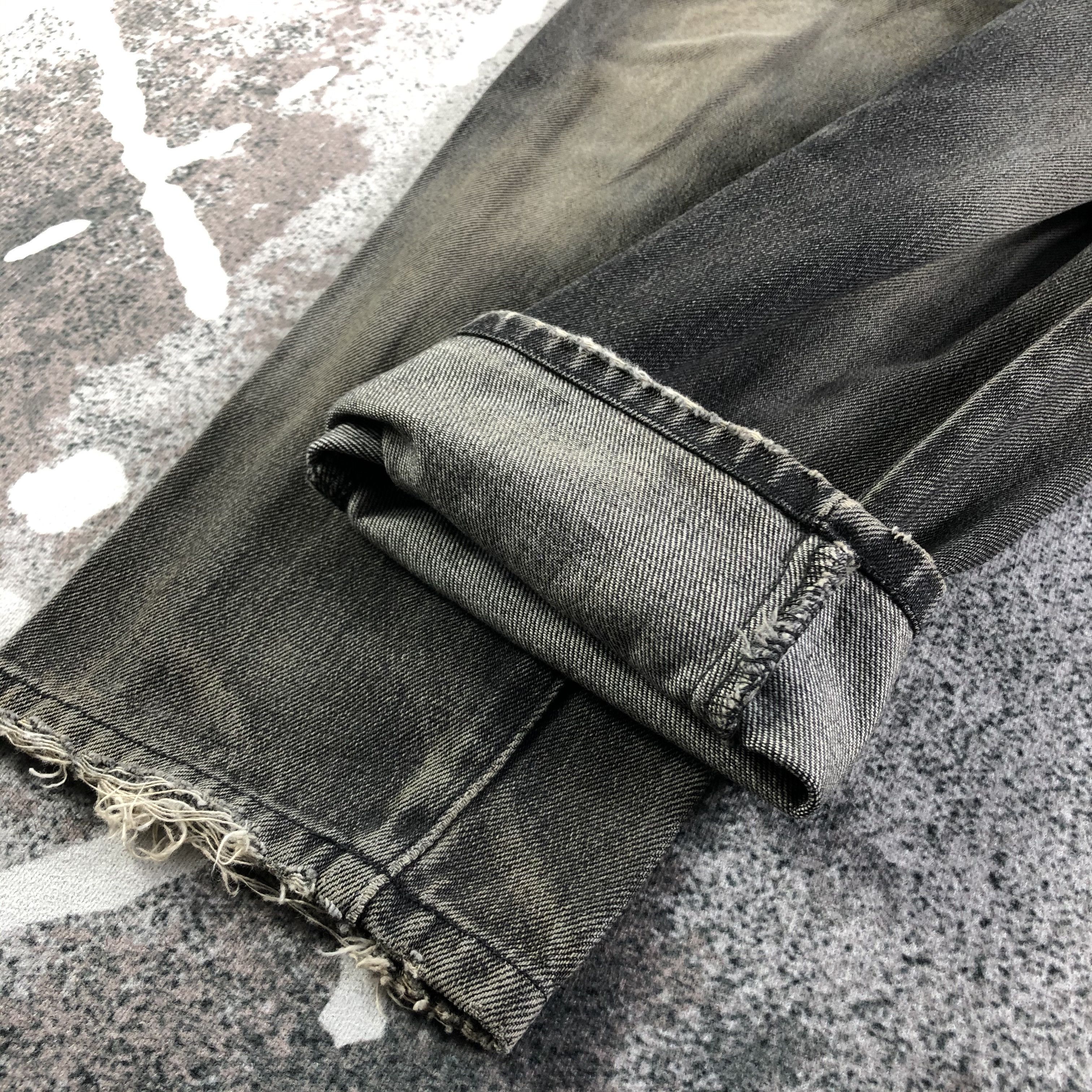 Edwin Vintage Edwin Jeans Faded Black Denim KJ2527 Size US 27 - 7 Thumbnail