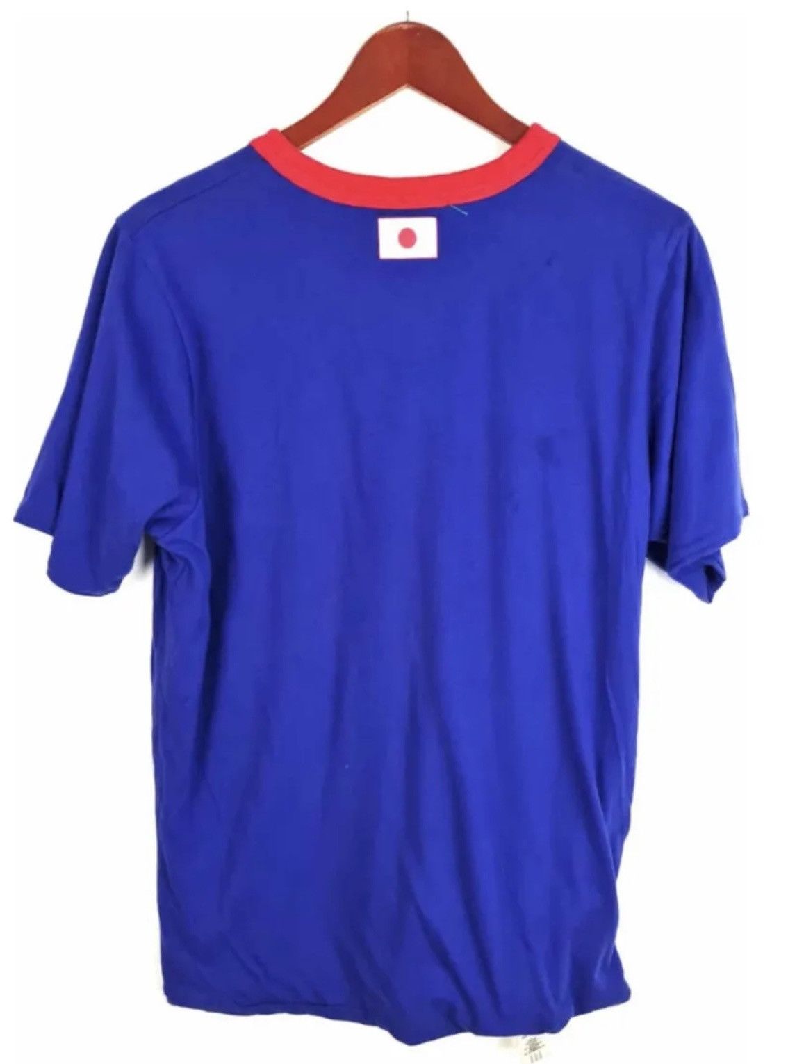 Adidas Vintage 2000s Japan soccer t shirt official doble sided L Size US L / EU 52-54 / 3 - 5 Thumbnail