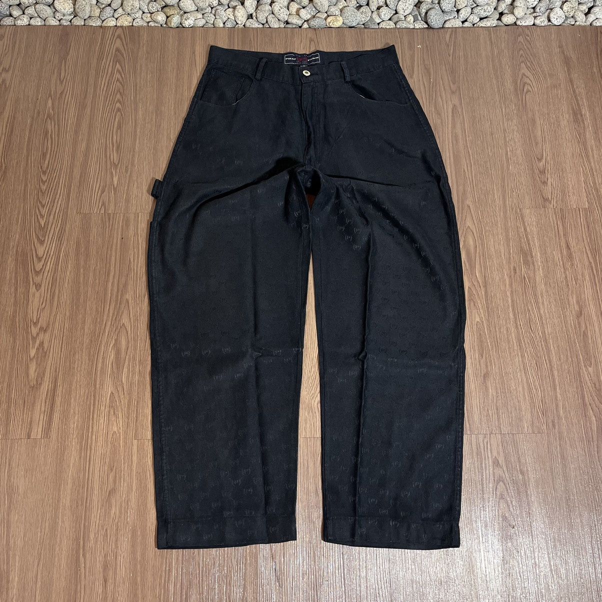 Phat Farm Phat farm monogram baggy carpenter pant Size US 34 / EU 50 - 1 Thumbnail