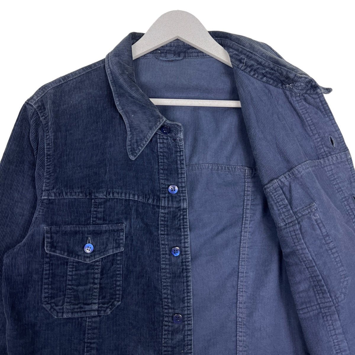 Vintage 🔥 VINTAGE MERLET CUT OFF CORDUROY JACKET Size US M / EU 48-50 / 2 - 10 Thumbnail