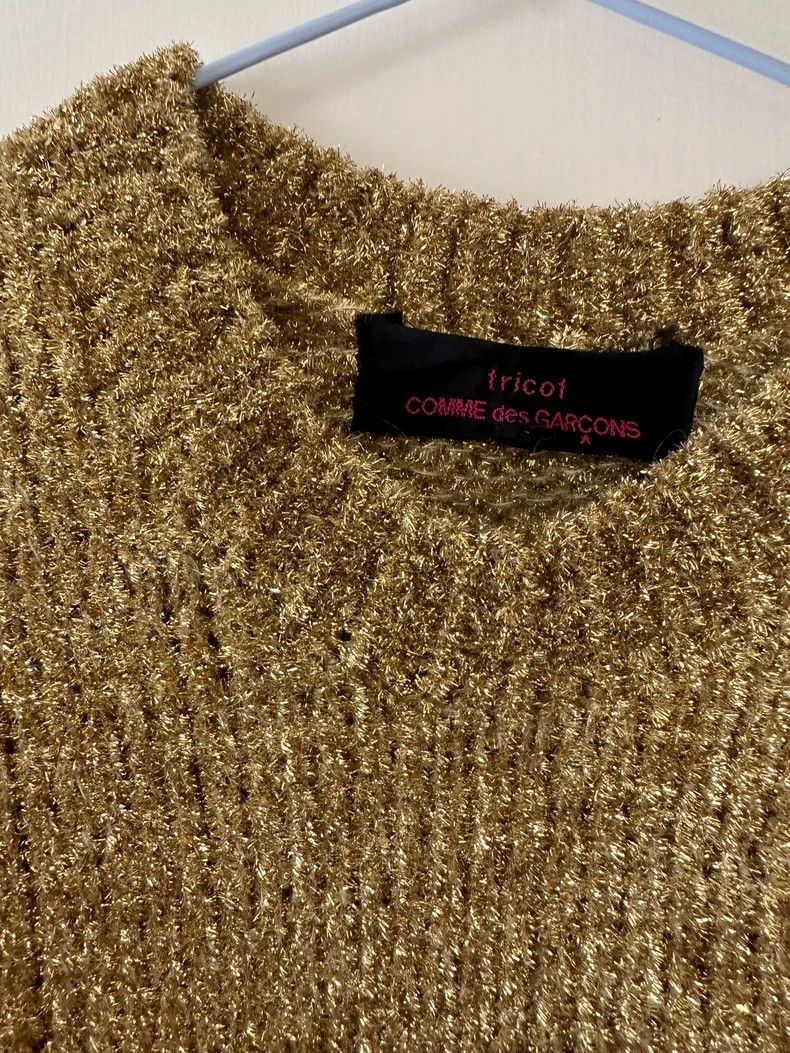 Comme des Garcons Comme des Garcons Golden short-sleeved shirt Size M / US 6-8 / IT 42-44 - 1 Thumbnail
