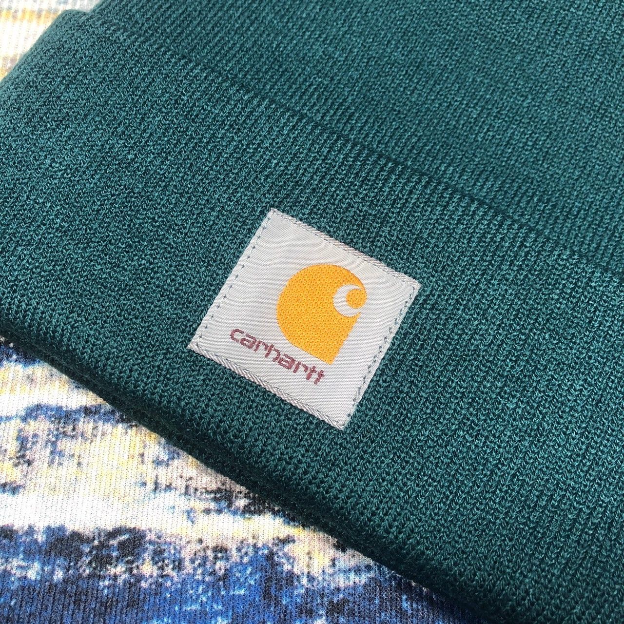 Stussy × Vintage Stussy X Carhartt Acrylic Watch Beanie Size ONE SIZE - 3 Thumbnail