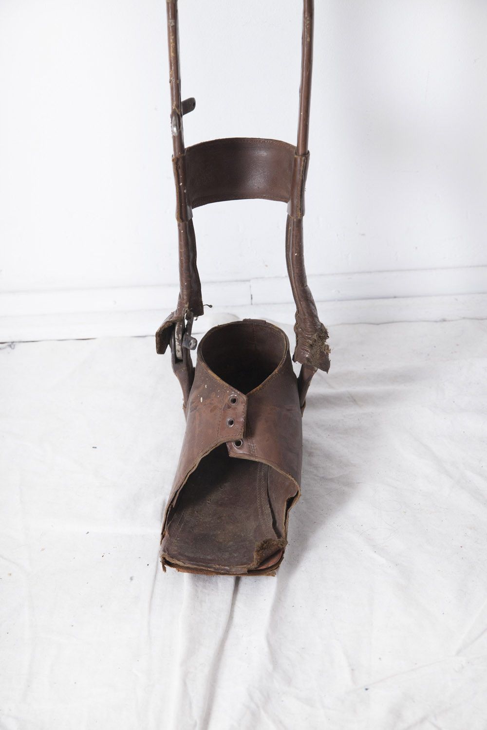 Vintage Antique early XXth leg brace Size US 30 / EU 46 - 6 Thumbnail