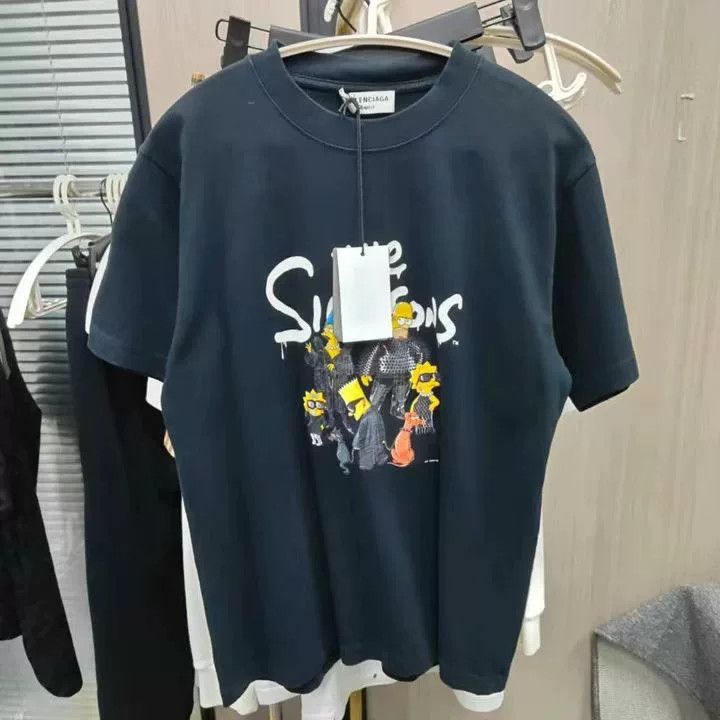 Balenciaga Balenciaga Simpson Short Sleeve S Size US S / EU 44-46 / 1 - 1 Thumbnail