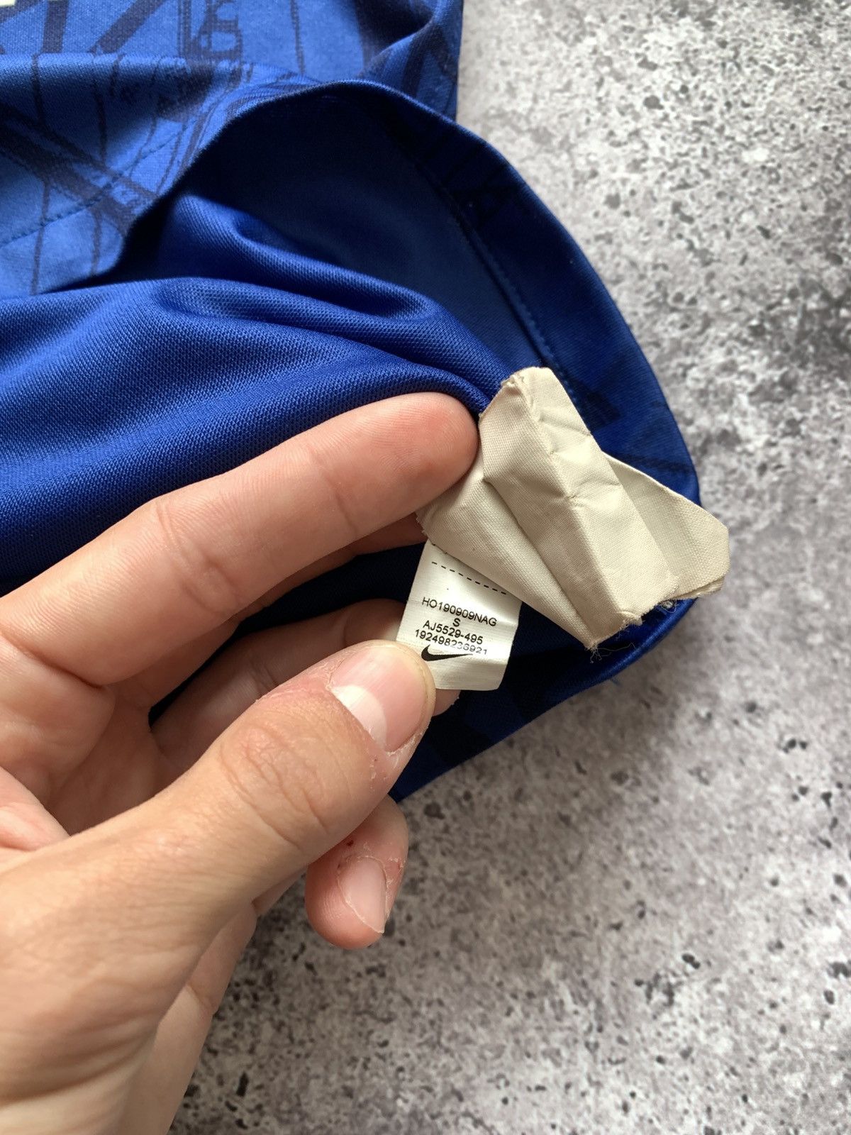 Vintage 🔥NIKE CHELSEA 2019/2020 HOME SOCCER JERSEY BLOCKCORE T-SHIRT Size US S / EU 44-46 / 1 - 14 Thumbnail