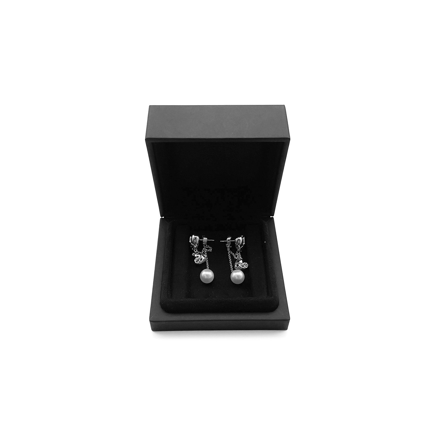 Chrome Hearts Chrome Hearts Mikimoto White Gold Hearts Pearl Earring Drop Size ONE SIZE - 4 Thumbnail