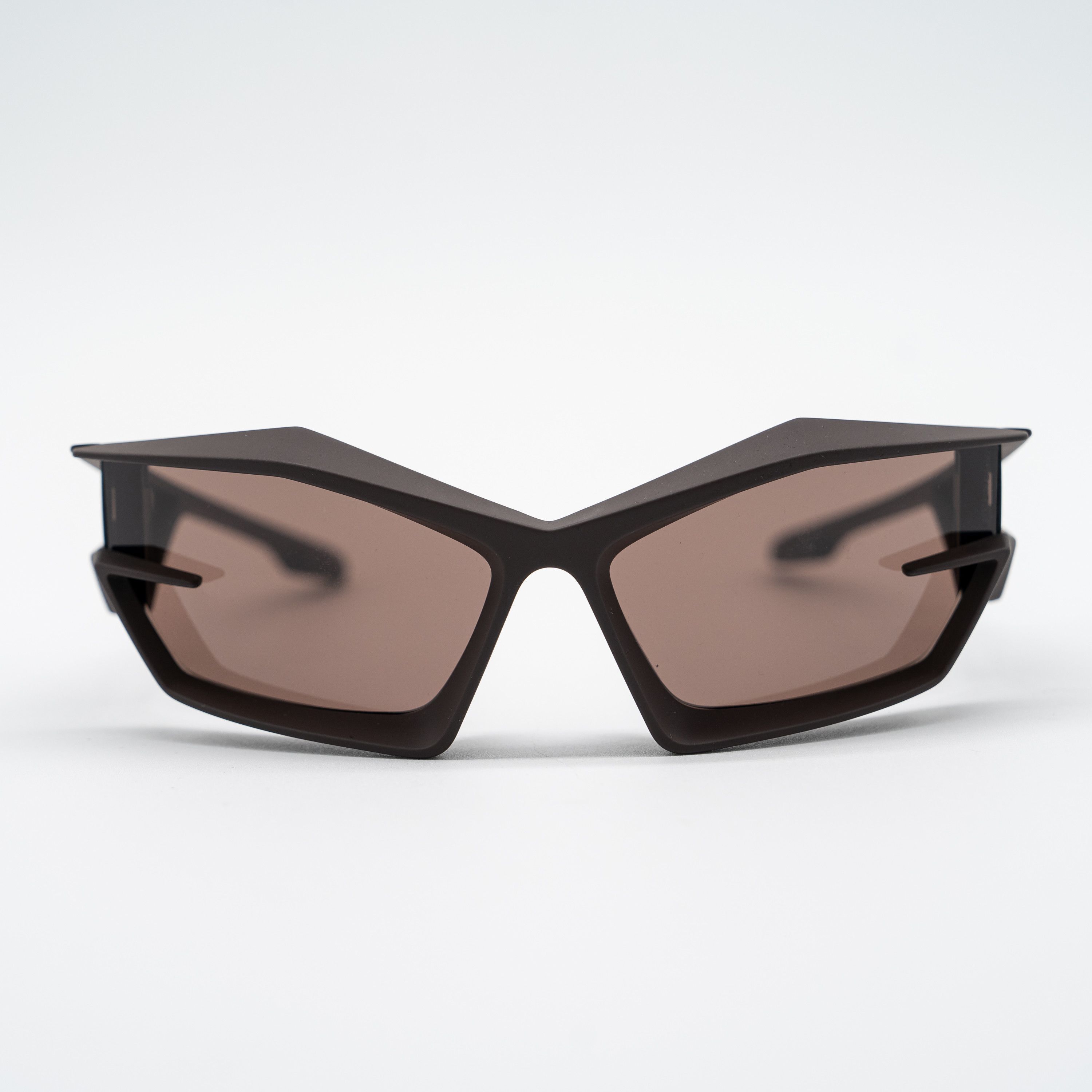 Givenchy Givenchy Giv Cut Shield Sunglasses Brown Unisex Size ONE SIZE - 3 Thumbnail