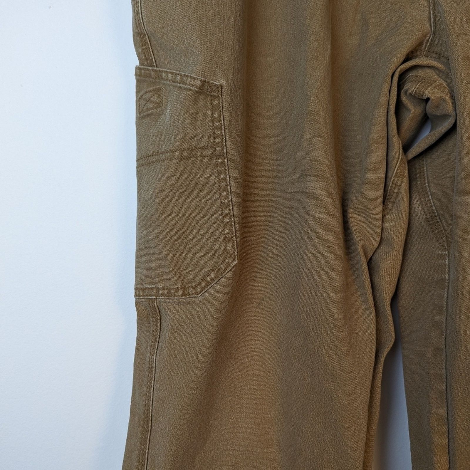 L.L. Bean L.L.Bean Khaki Cargo Work Pants - 40 Size US 40 / EU 56 - 4 Thumbnail