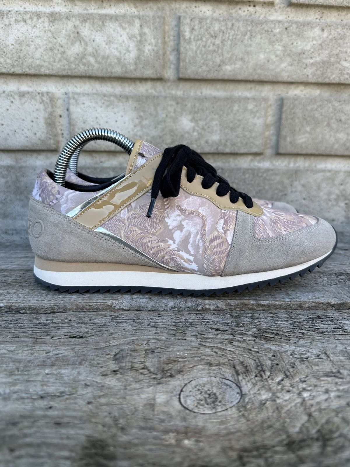 Japanese Brand × Kenzo Kenzo Paris Flying Tiger Tennis fabric sneakers, size 38 Size US 6 / IT 36 - 5 Thumbnail