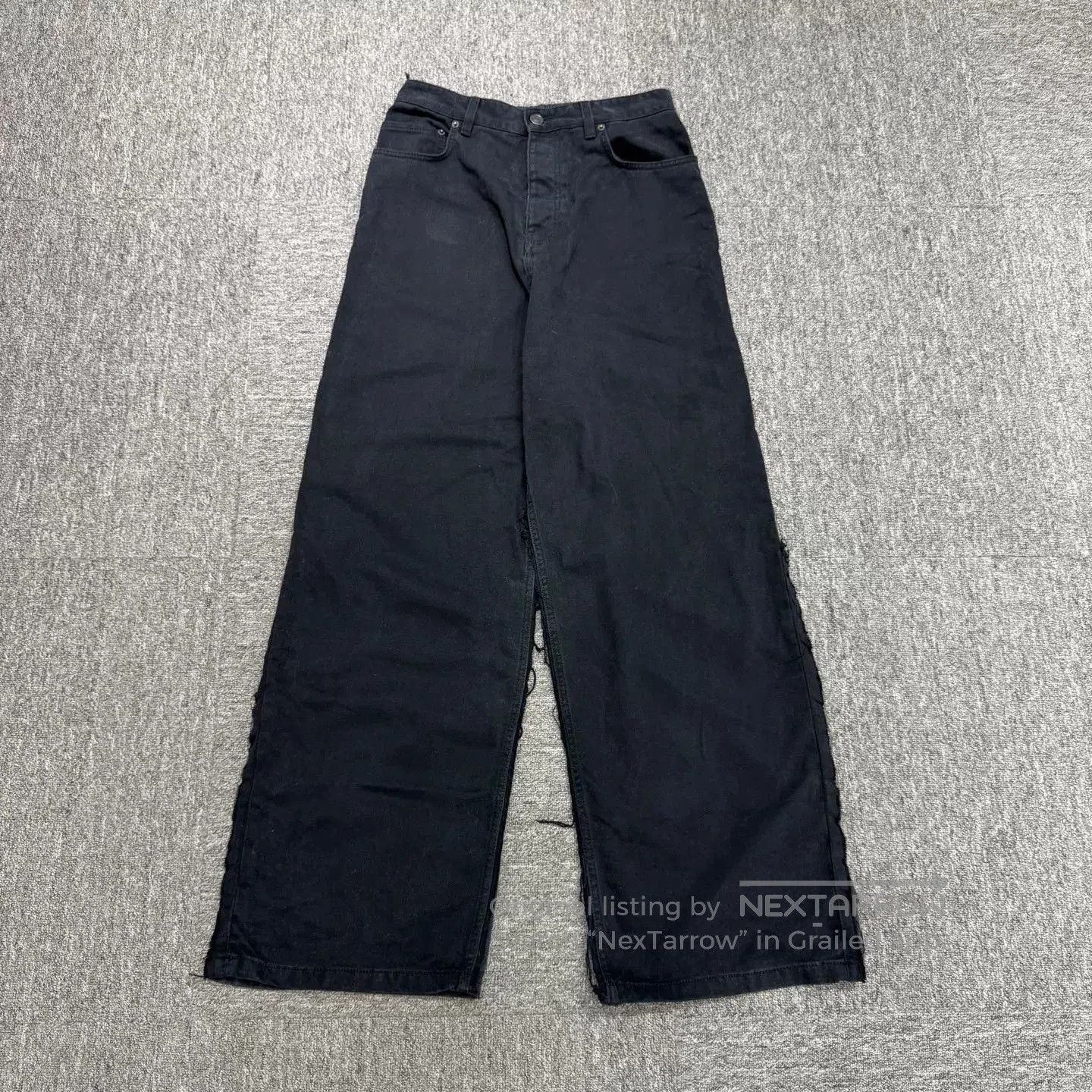 Balenciaga Balenciaga Distressed Front-Back Panel Jeans. Size US 31 - 1 Thumbnail