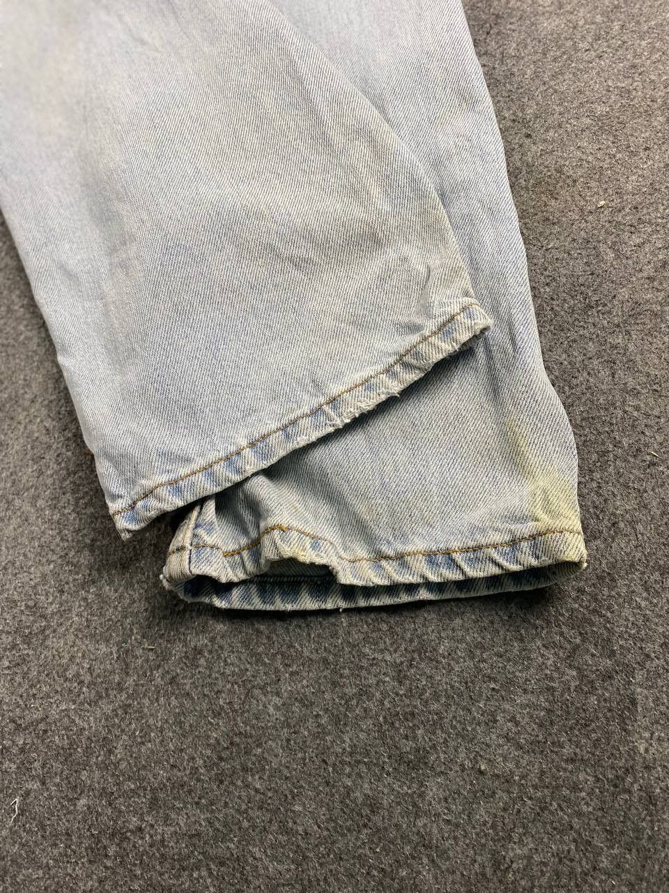 Levi's vintage levis 505 regular fit lightwash denim Size US 36 / EU 52 - 6 Thumbnail