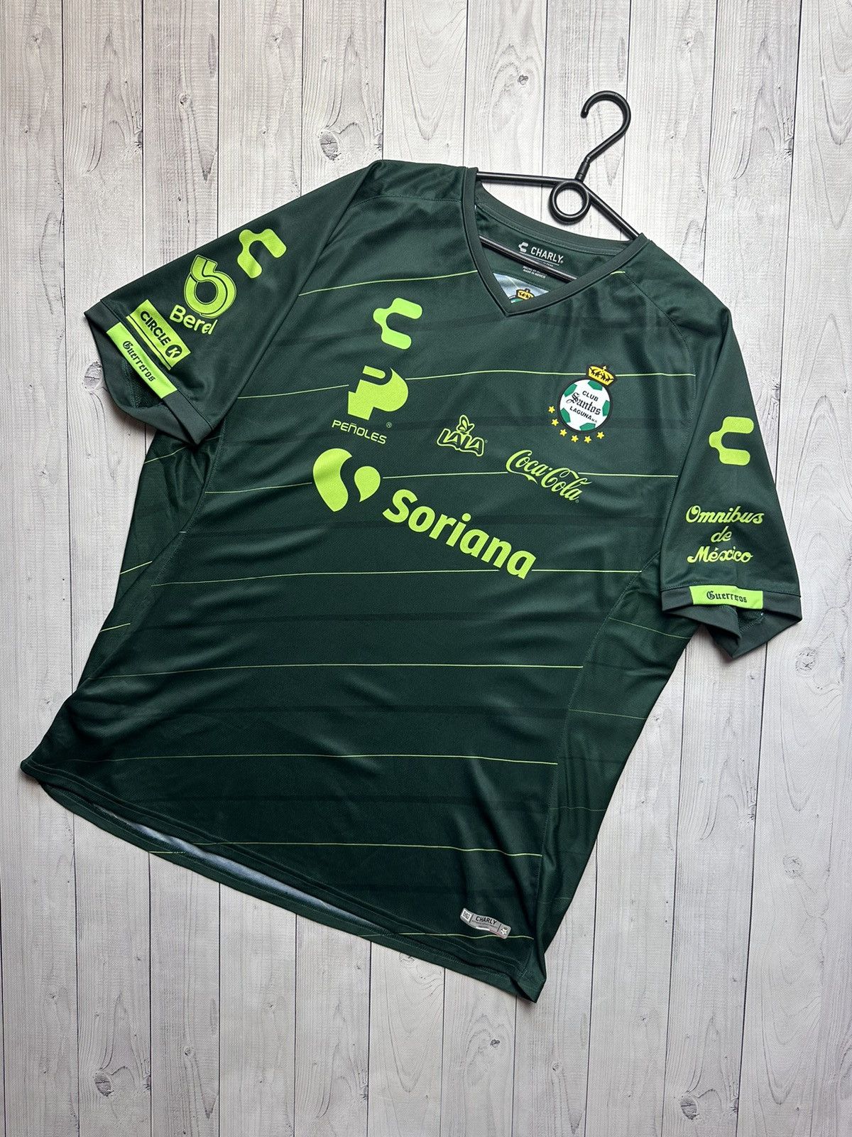 Other Soccer jersey Santos Laguna size XXXL green rare Mexico Size US XXL / EU 58 / 5 - 1 Thumbnail