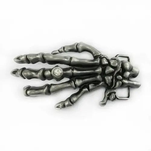 Other Skull Hands Metal belt buckle ( no belt ) Size ONE SIZE - 1 Thumbnail