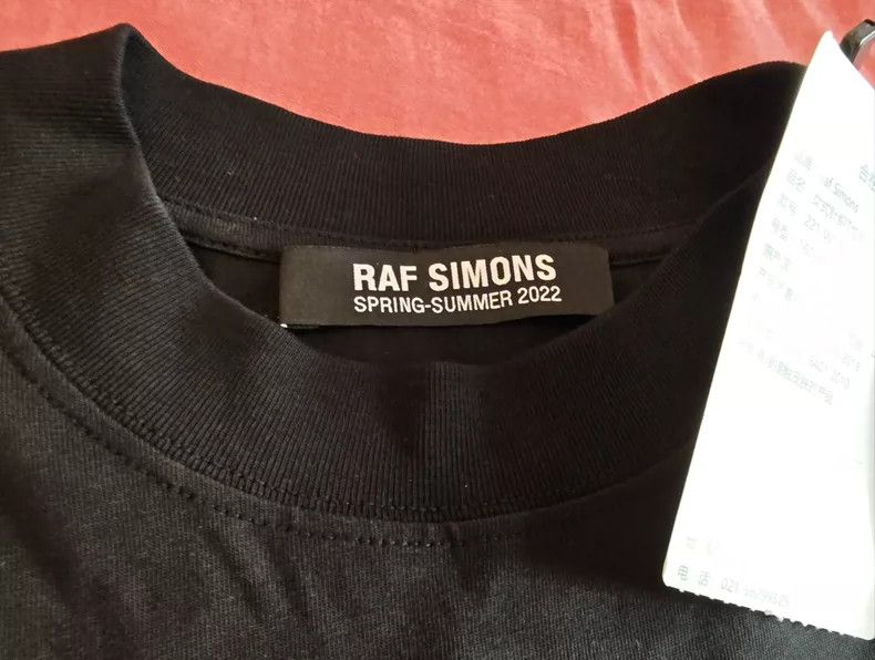 Raf Simons Raf simons Women's T-shirt with block sleeves and death pr Size S / US 4 / IT 40 - 4 Thumbnail