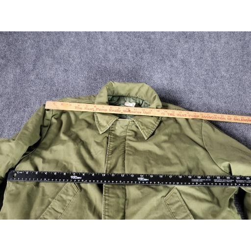 Other Vintage B34 Military Coat Men Sz L Army Green Insulated Full Size US L / EU 52-54 / 3 - 5 Thumbnail