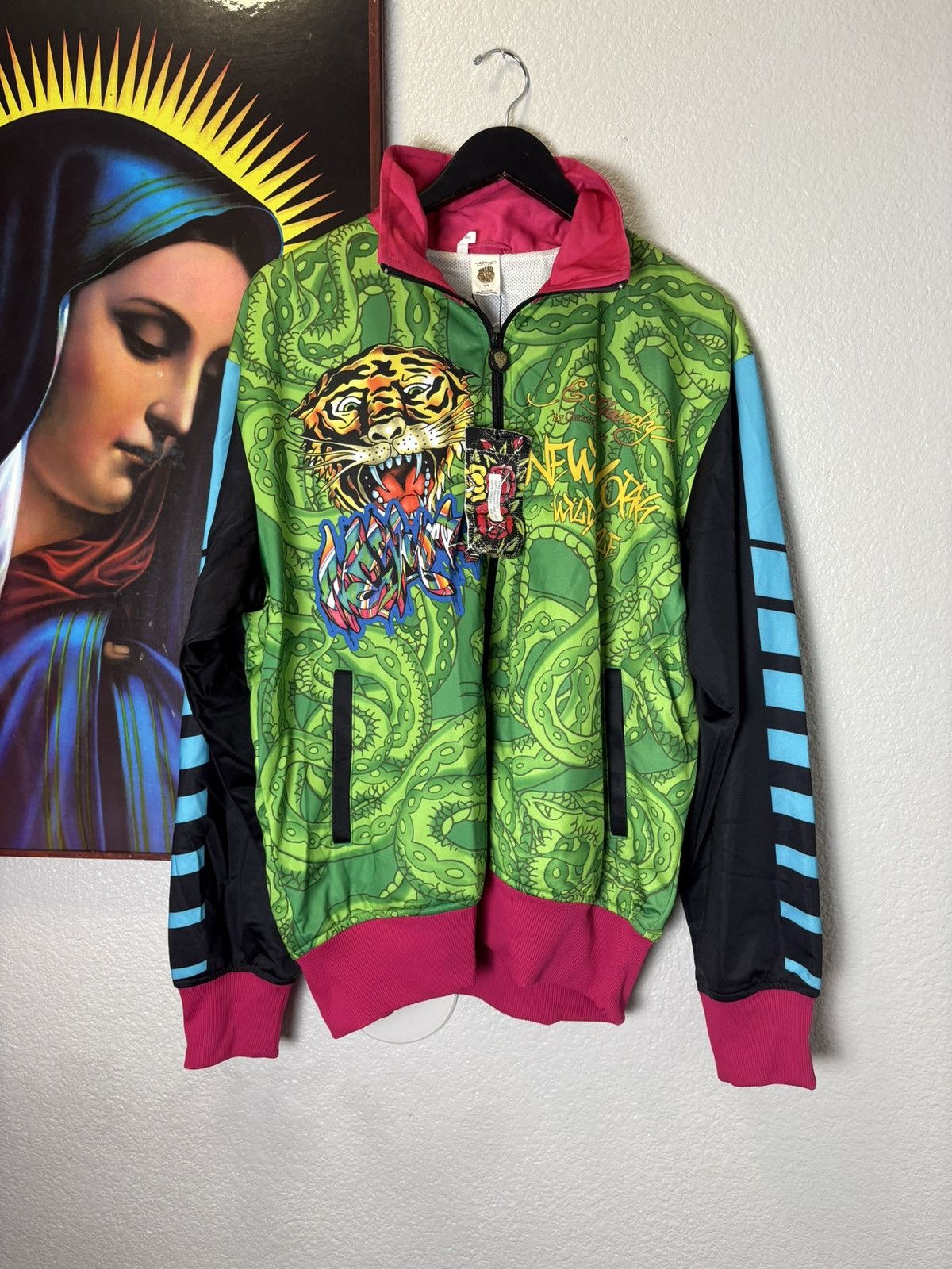 Christian Audigier Ed Hardy by Christian Audigier Track Jacket Size US L / EU 52-54 / 3 - 1 Thumbnail