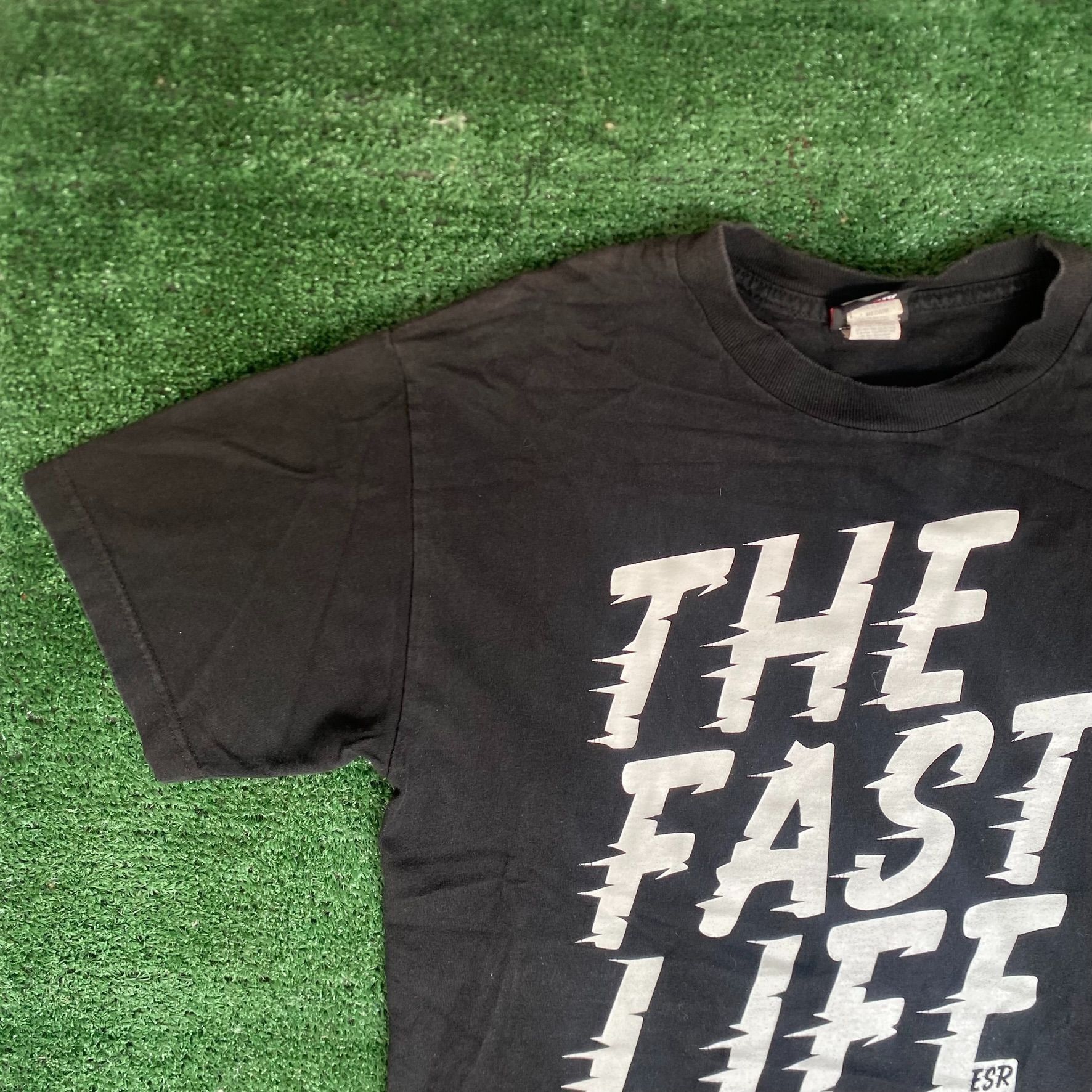 Vintage Vintage Y2K Racing Life Shirt Eat Sleep Race Fast Life Tee Size US M / EU 48-50 / 2 - 2 Thumbnail