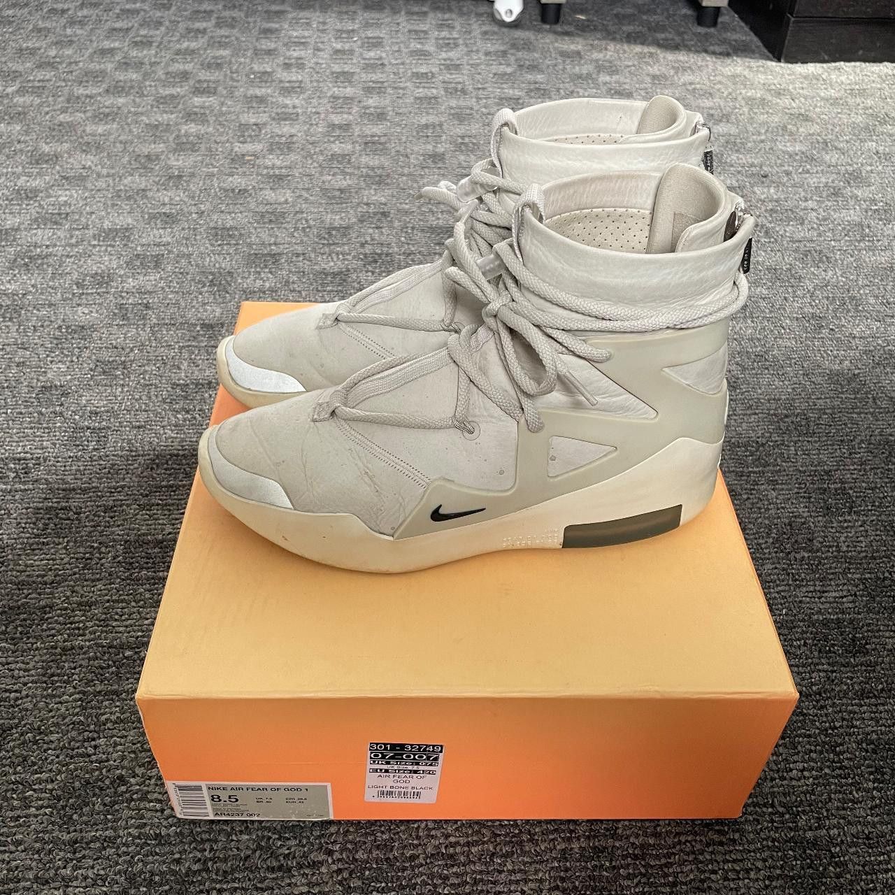 Nike Air Fear of God 1: Light Bone