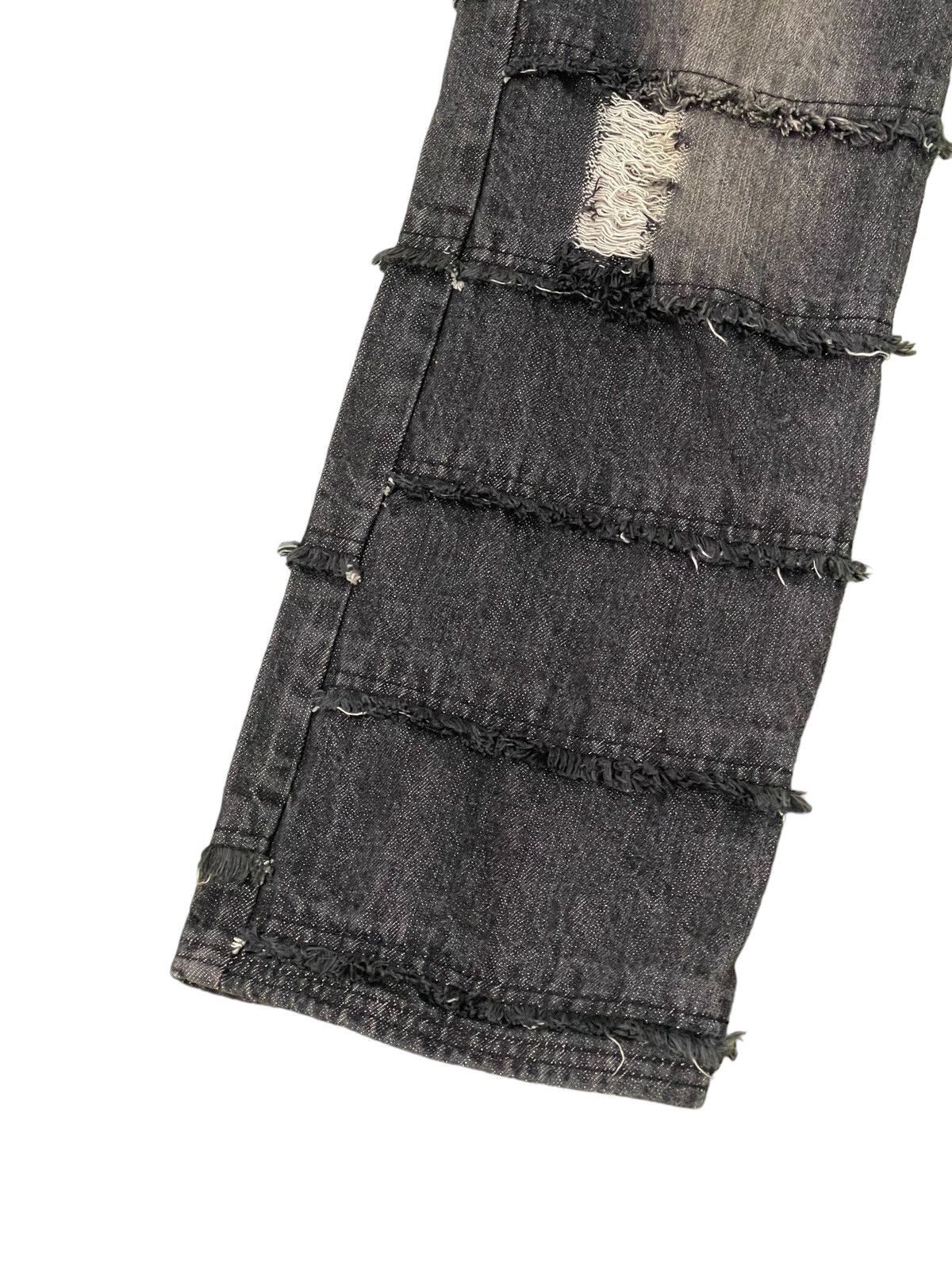 Japanese Brand Hagi Jeans Sex Pot Revenge Anarchy Distress Denim 8🟦4 Size US 30 / EU 46 - 5 Thumbnail