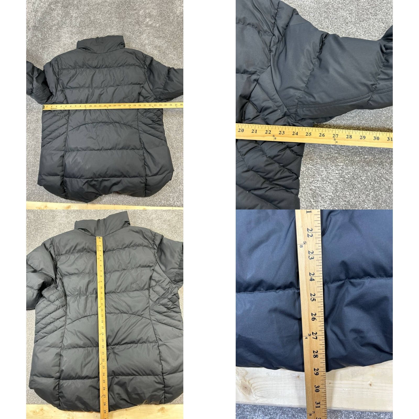 Athleta Athleta Jacket 2X Black Insulated Down Puffer Womens Size XXL / US 16-18 / IT 52-54 - 8 Thumbnail