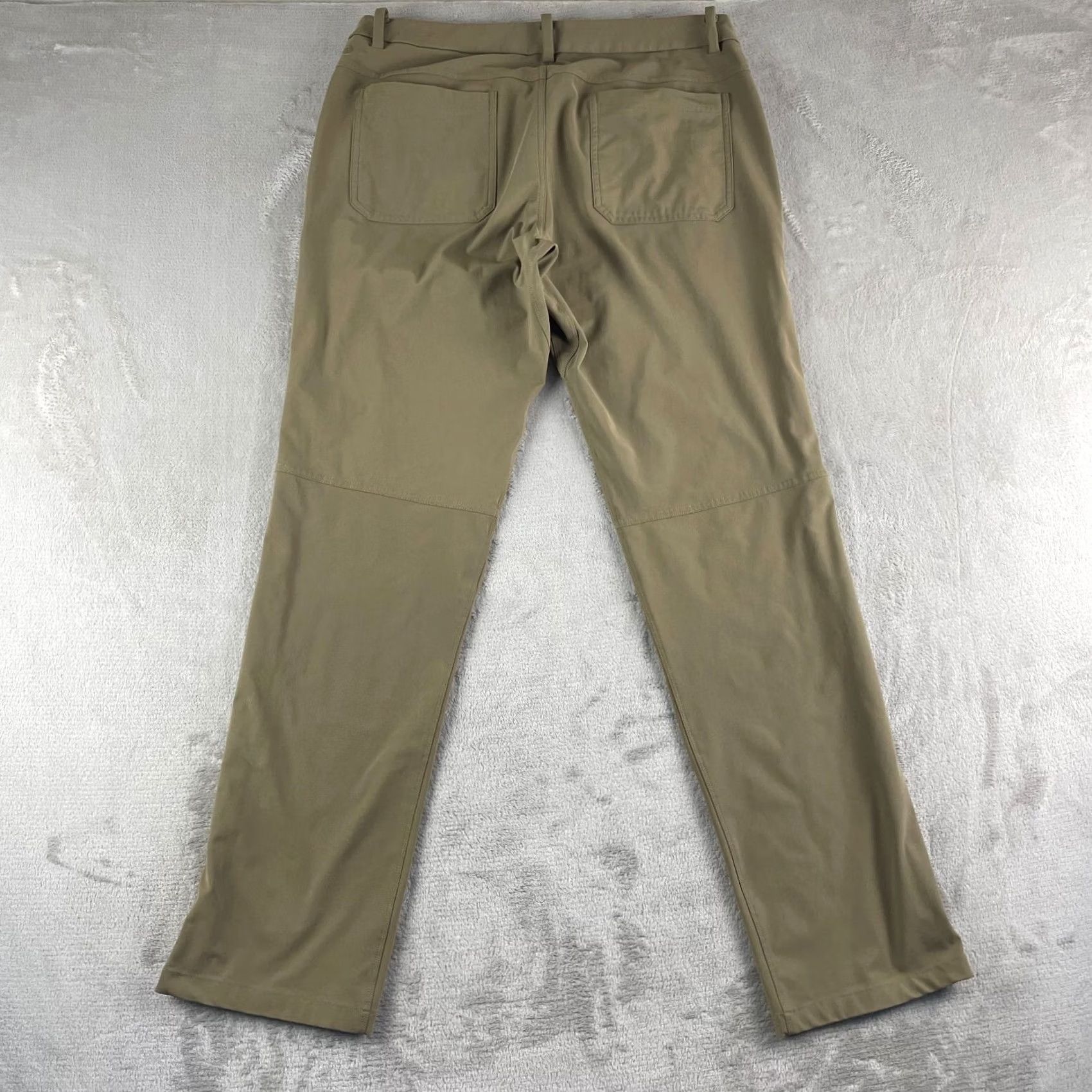 Lululemon Lululemon ABC Pants Men 34x33 Artifact Warpstreme Stretch Classic Fit Wicking Size US 34 / EU 50 - 5 Thumbnail